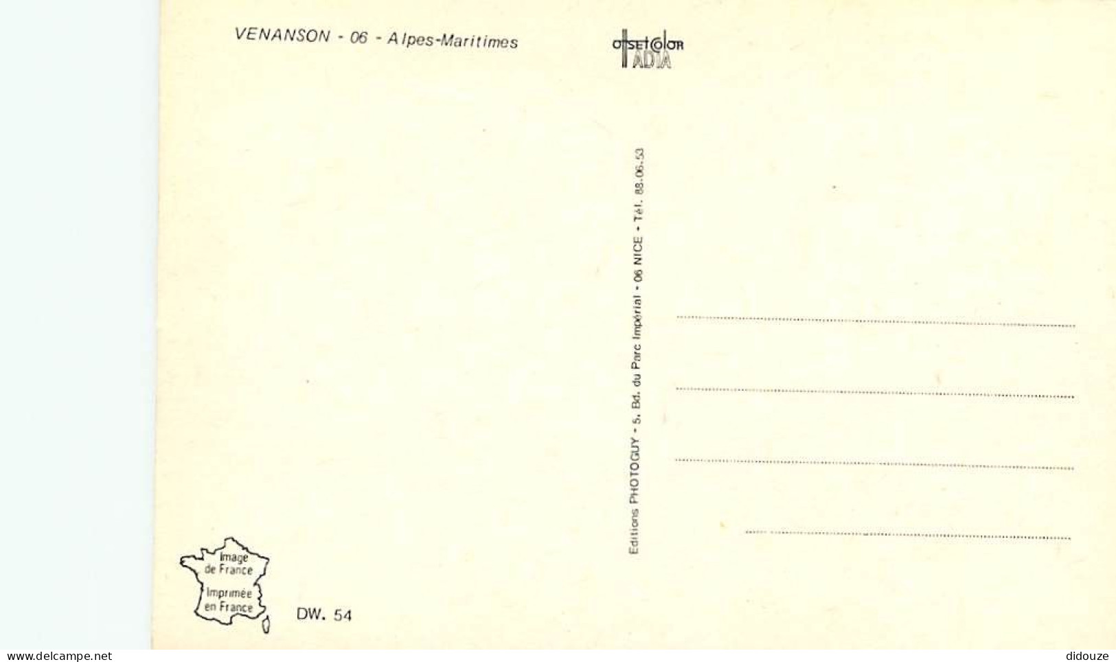 06 - Venanson - Multivues - CPM - Carte Neuve - Voir Scans Recto-Verso - Autres & Non Classés