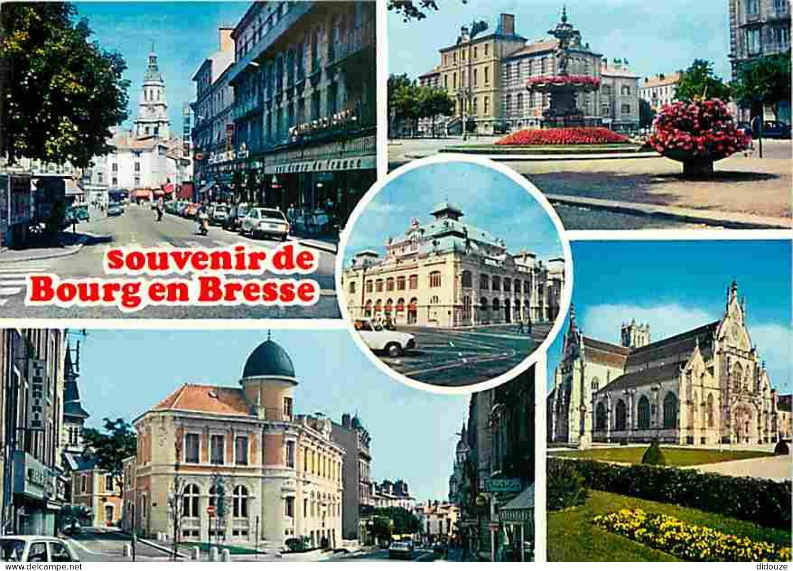 01 - Bourg En Bresse - Multivues - Automobiles - Carte Neuve - CPM - Voir Scans Recto-Verso  - Autres & Non Classés