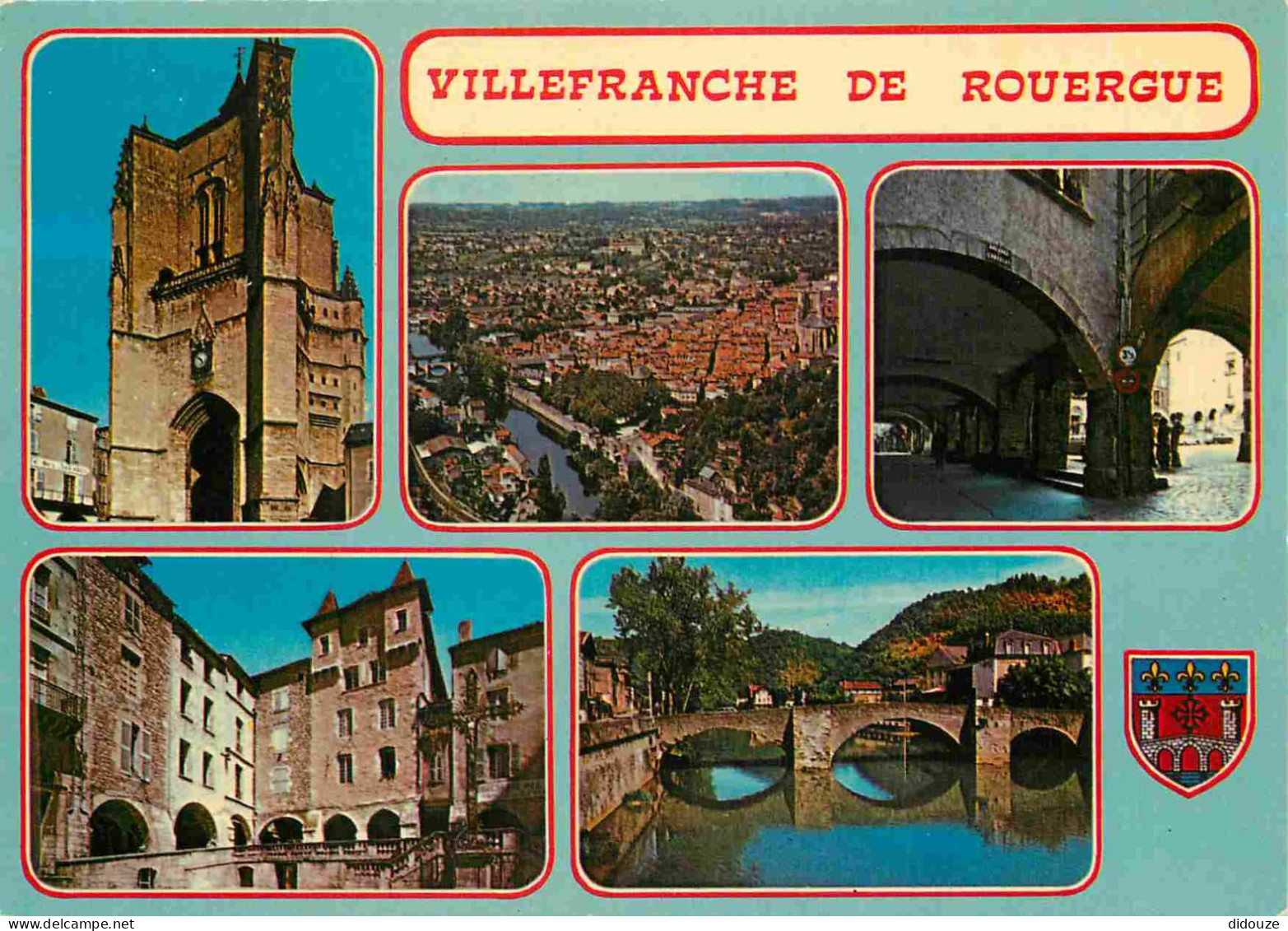 12 - Villefranche De Rouergue - Multivues - CPM - Voir Scans Recto-Verso - Villefranche De Rouergue