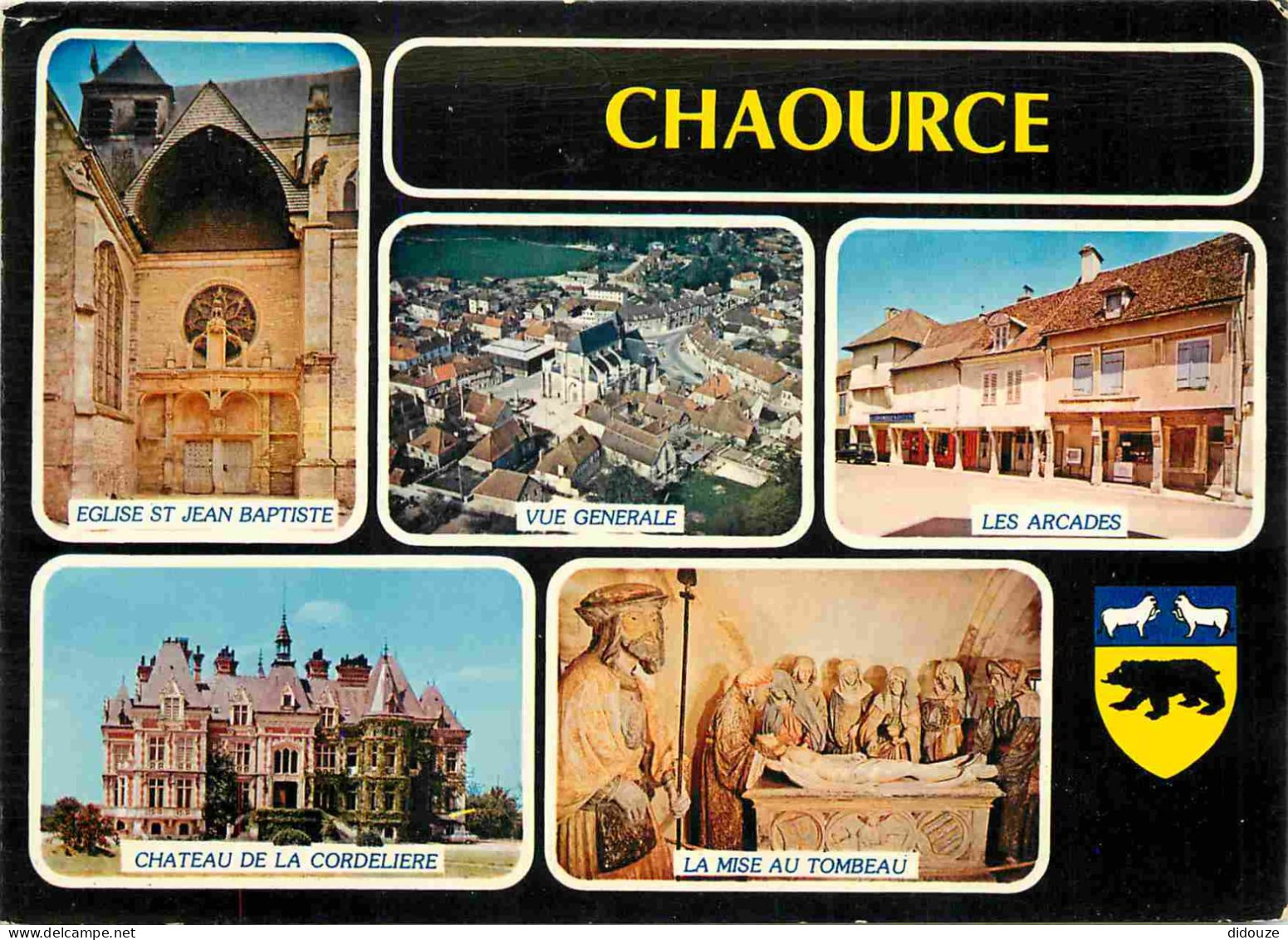10 - Chaource - Multivues - Blasons - CPM - Voir Scans Recto-Verso - Chaource