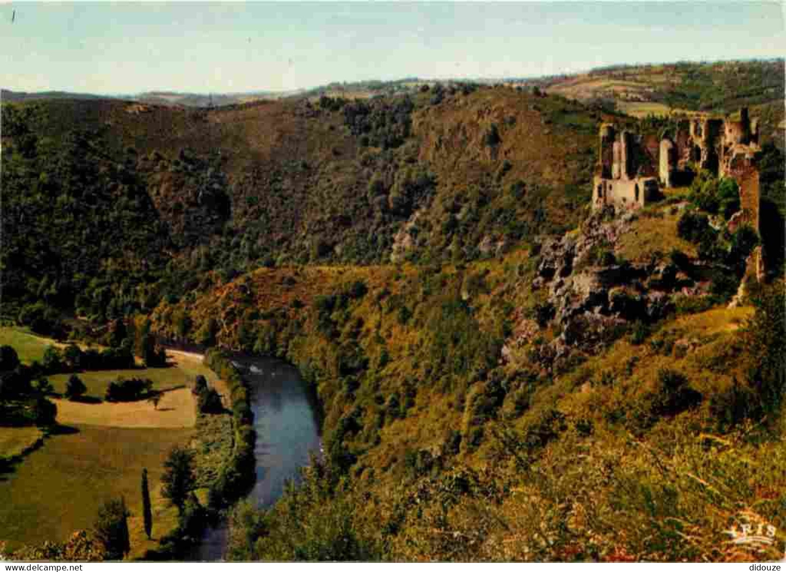 03 - Allier - La Vallée De La Sioule - Gorges De La Sioule - Ruines Du Château Rocher - CPM - Voir Scans Recto-Verso - Otros & Sin Clasificación