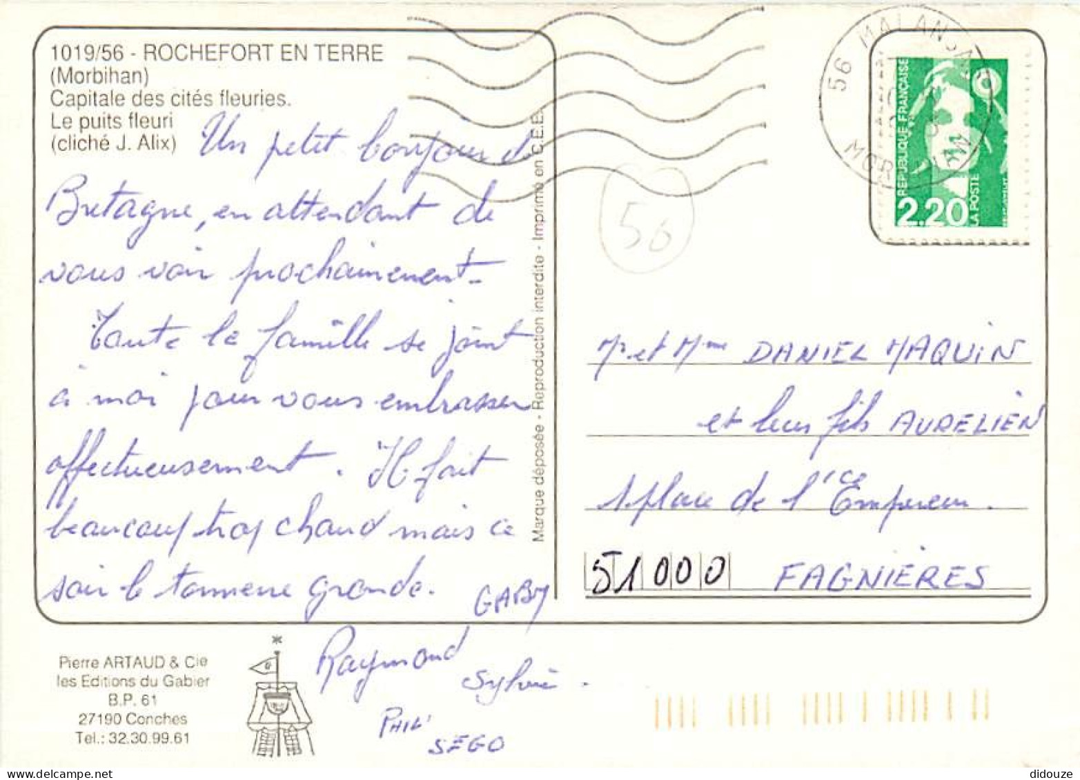 56 - Rochefort En Terre - CPM - Voir Scans Recto-Verso - Rochefort En Terre