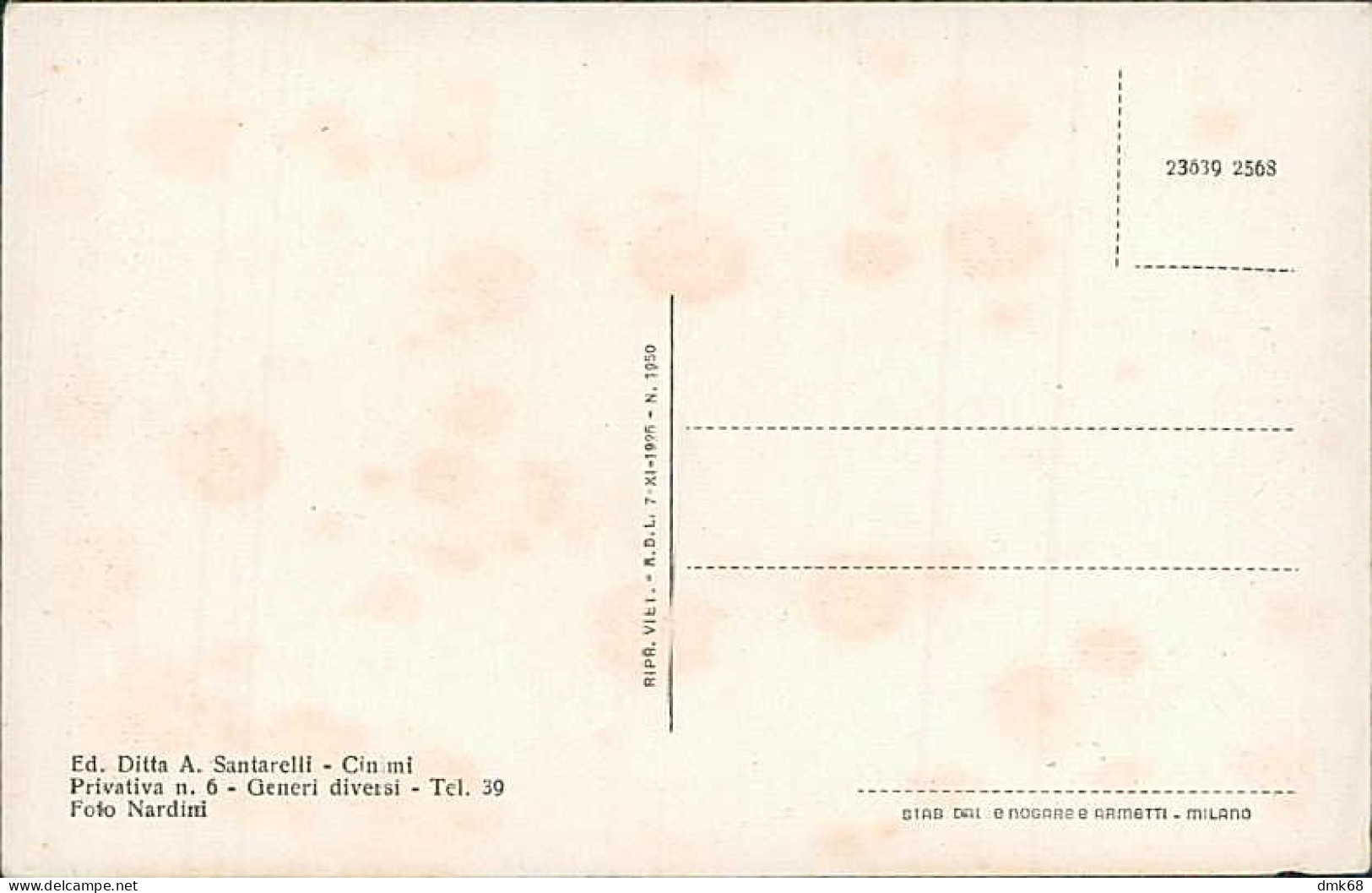 ROSETO DEGLI ABRUZZI ( TERAMO ) VILLA ANNA - DOTT. D. PONNO - EDIZIONE SANTARELLI - 1930s (20786) - Teramo