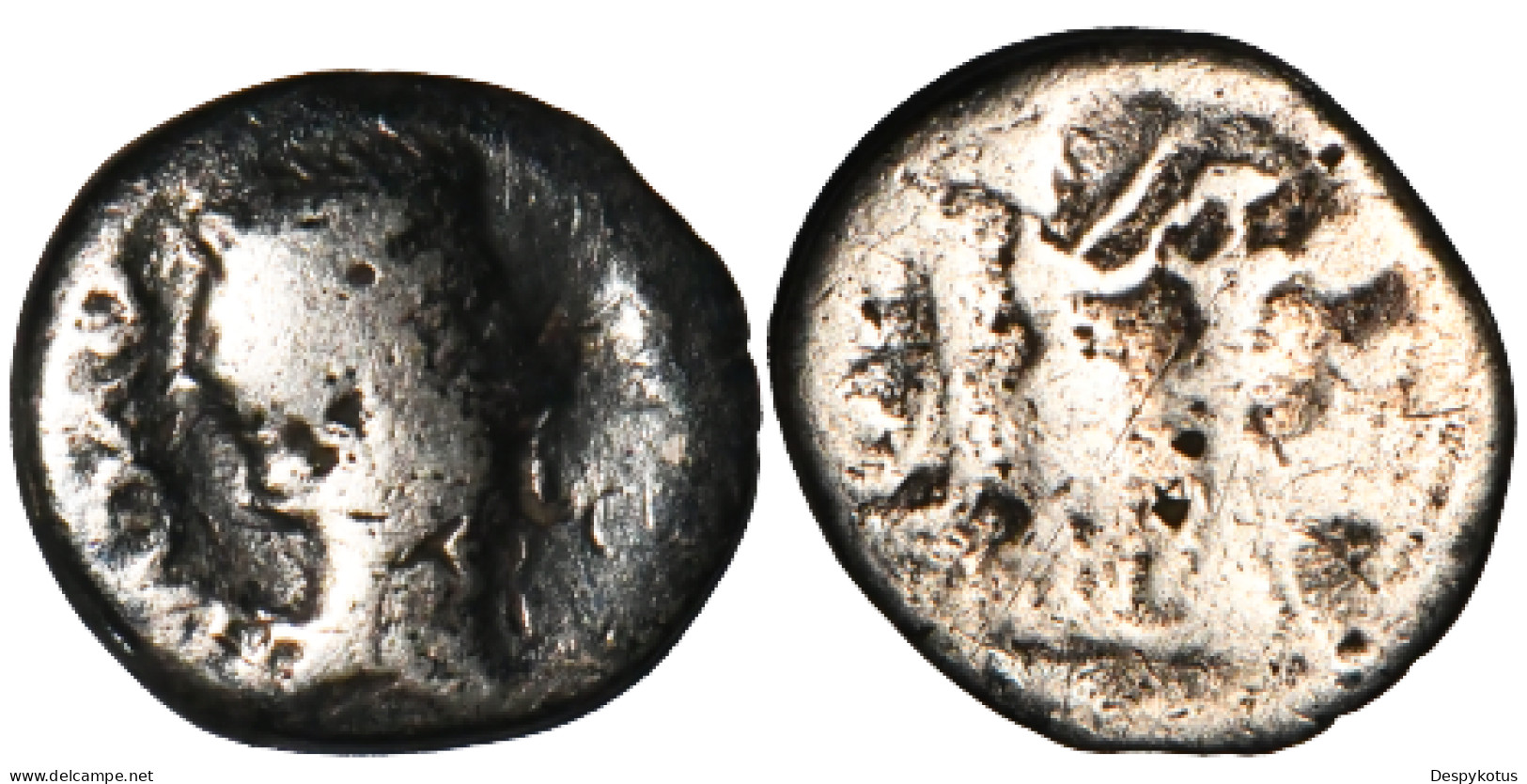 ROME - Quinaire - AUGUSTE - Victoire Et Trophée - 25-23 BC - RIC.1a - 19-137 - The Julio-Claudians (27 BC To 69 AD)