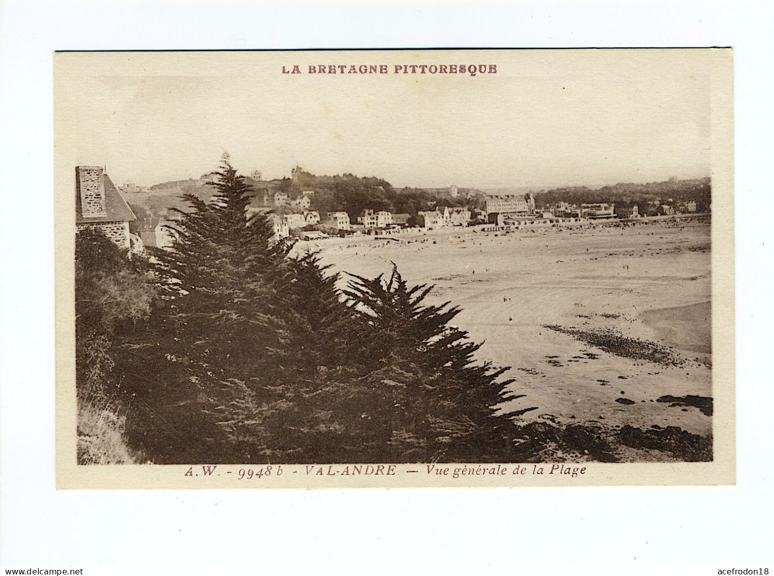 PLÉNEUF-VAL-ANDRÉ - Vue Générale De La Plage - Pléneuf-Val-André