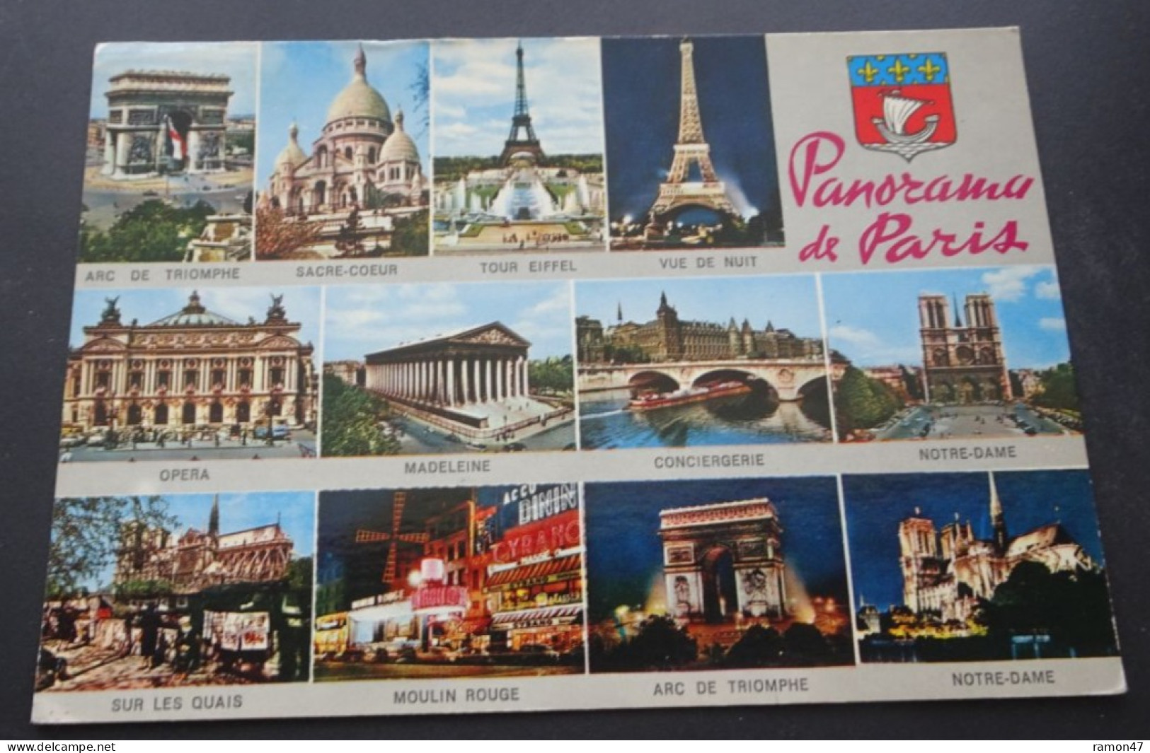 Panorama De Paris - Editions CHANTAL, Paris - Multi-vues, Vues Panoramiques