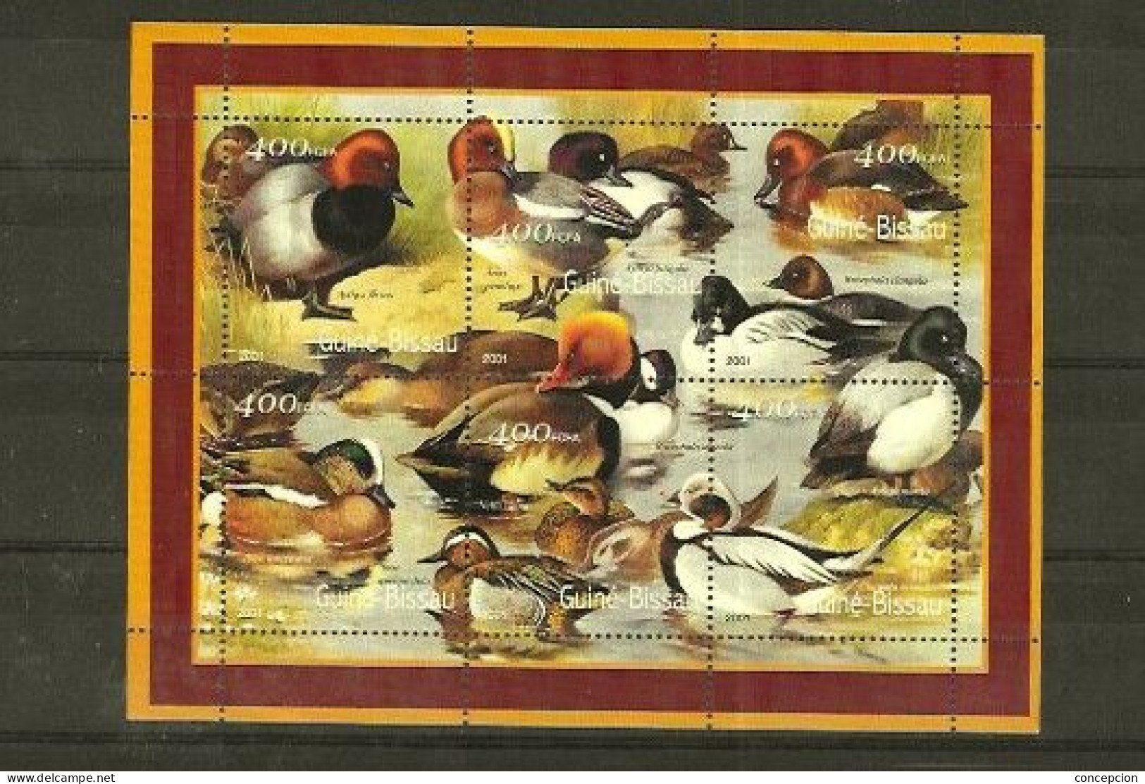 GUINEA BISSAO  Nº 867 Al 872 - Canards