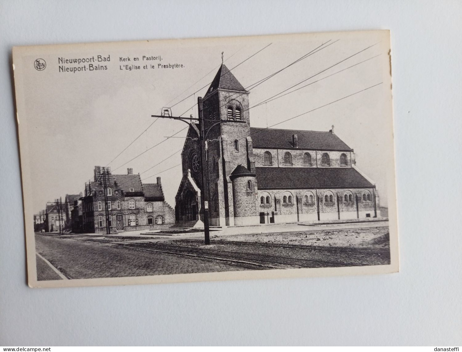 NIEUWPOORT-BAD  KERK EN PASTORIJ - Nieuwpoort