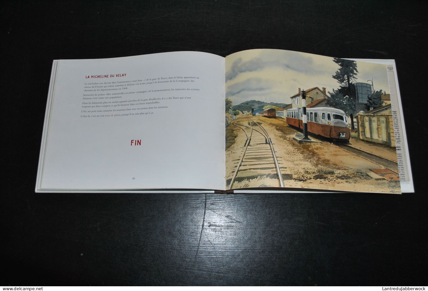 Trains De Plaisir Avec Jean-claude DENIS Les Correspondances De Pierre CHRISTIN Dargaud 1998 Illustrations Voyage BD - Railway & Tramway