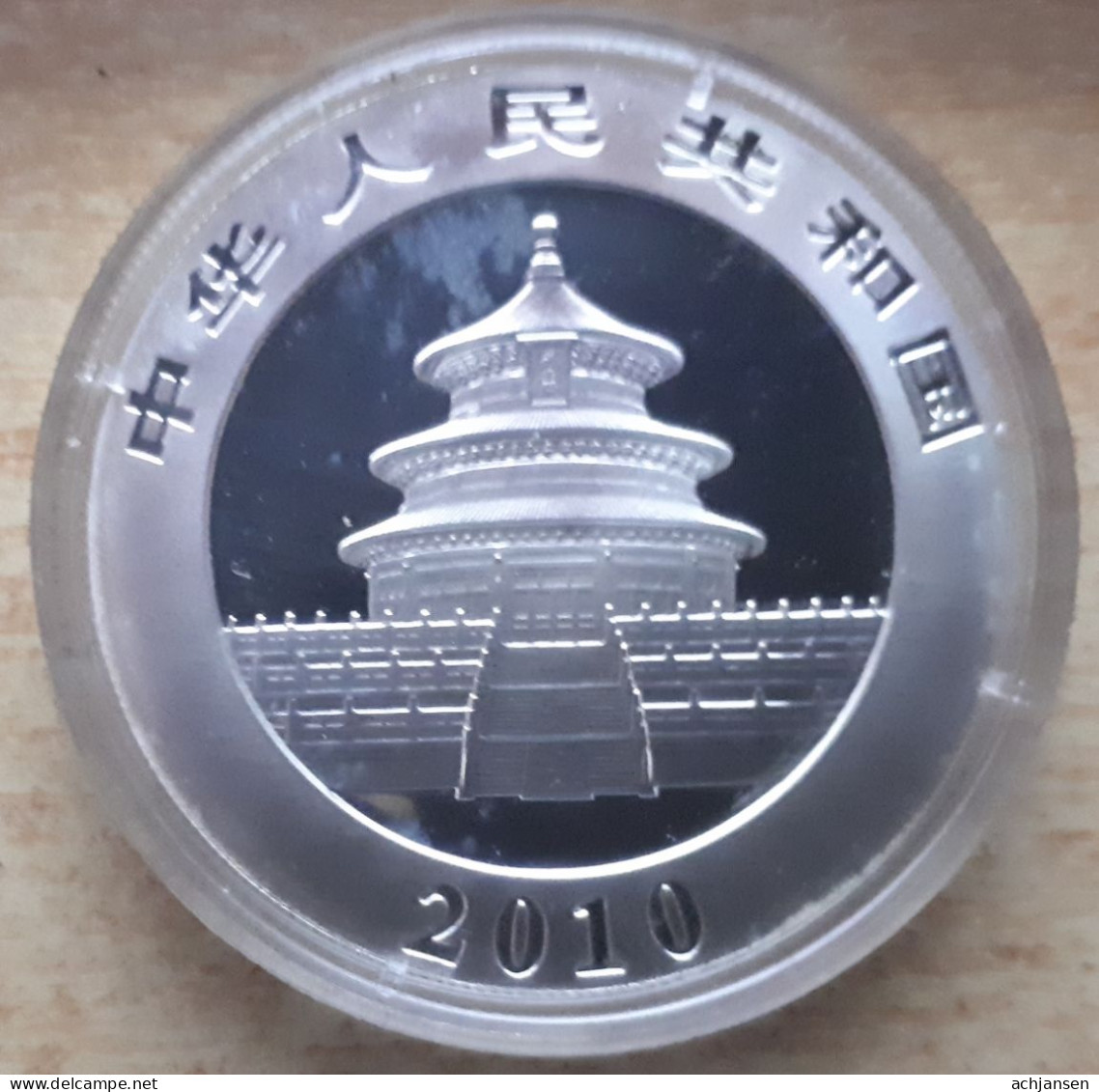 China, Panda 2010 - 1 Oz. Pure Silver - Cina