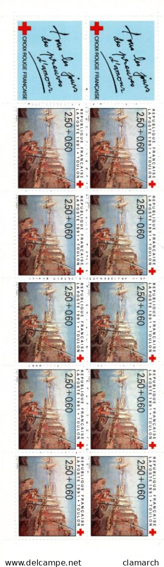 FRANCE NEUF-Carnet Croix Rouge 1991 N° 2040 - Cote Yvert 15.00 - Croix Rouge