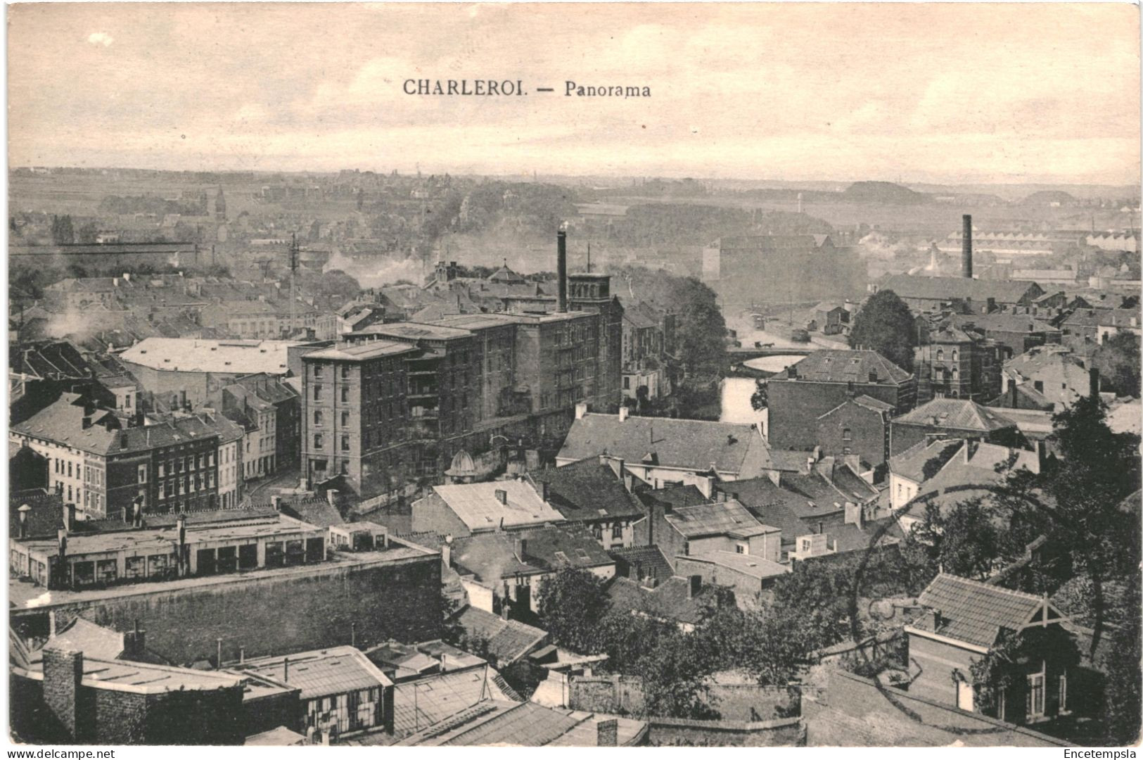 CPA Carte Postale Belgique Charleroi Panorama 1923 VM80894 - Charleroi