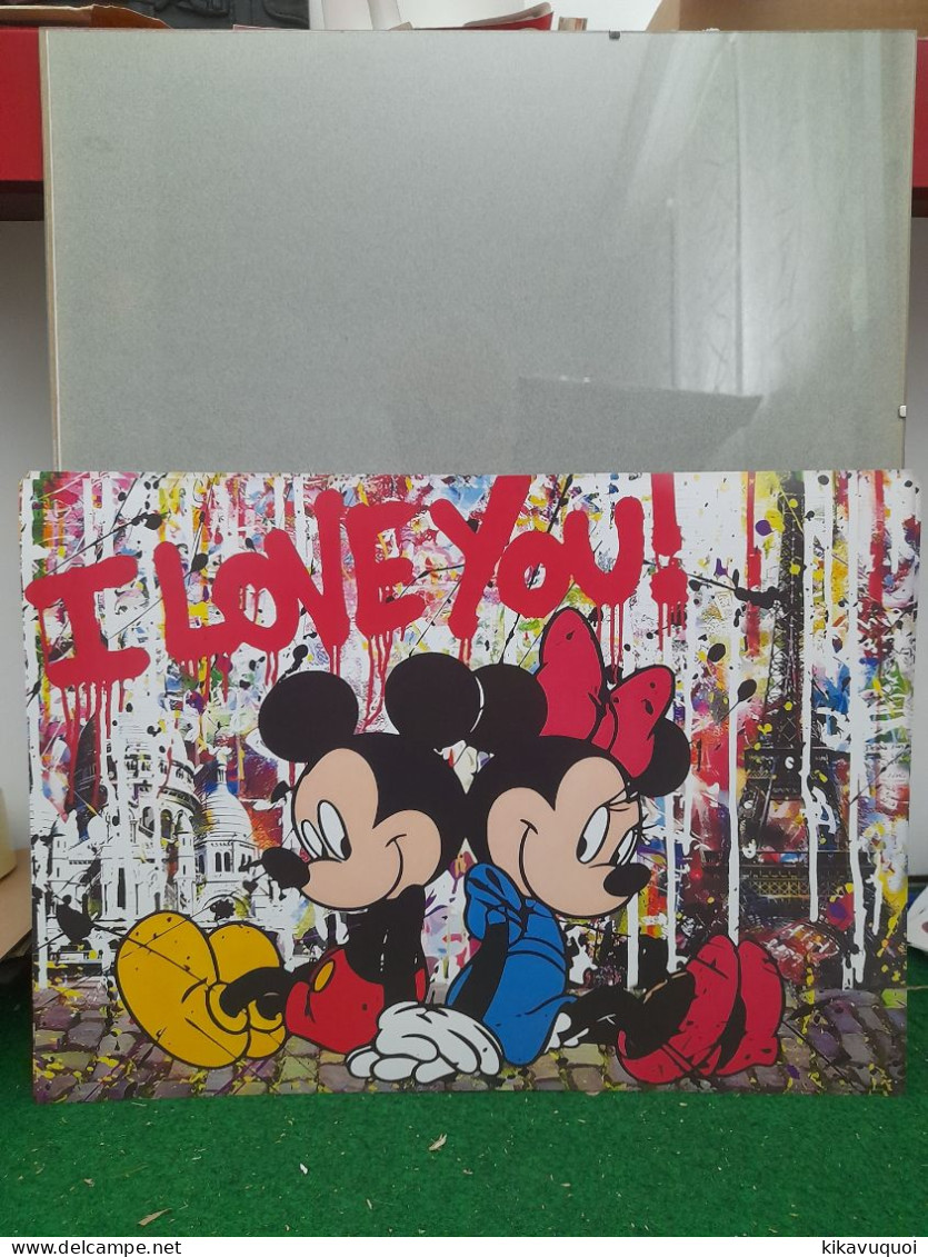 Mickey Et Minnie Love - Affiche Poster - Sonstige & Ohne Zuordnung