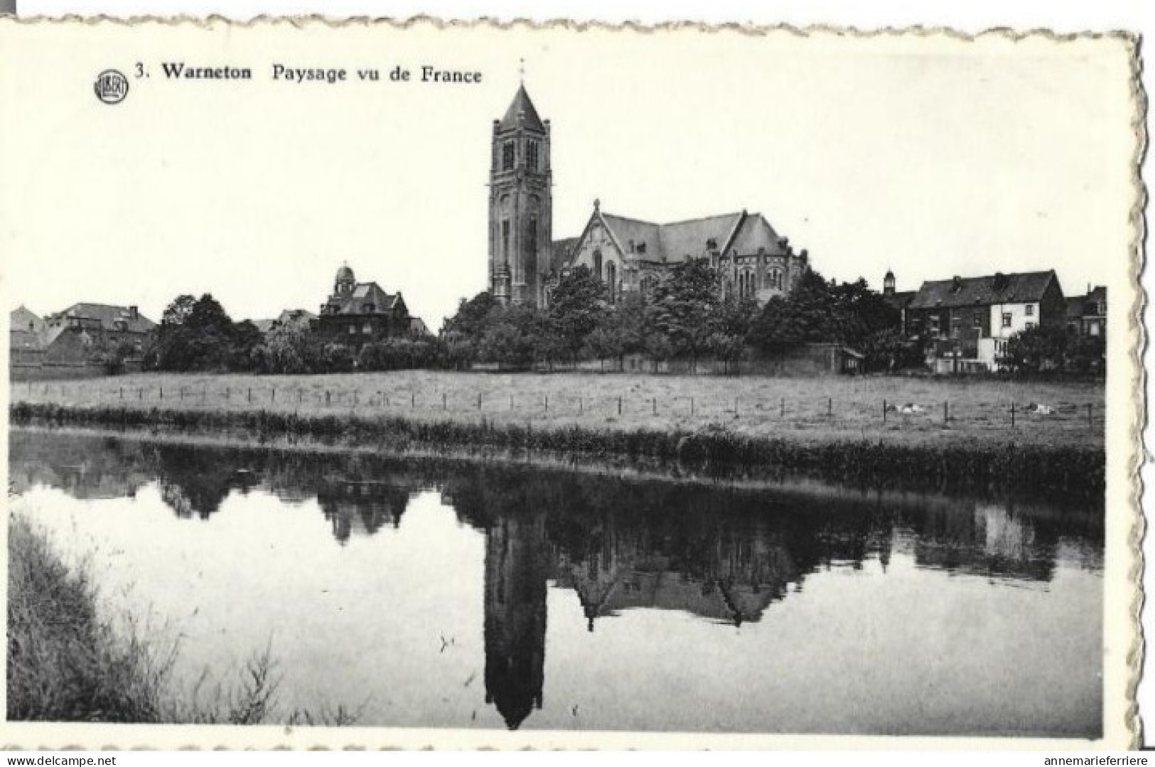 Warneton Paysage Vu De France - Comines-Warneton - Komen-Waasten