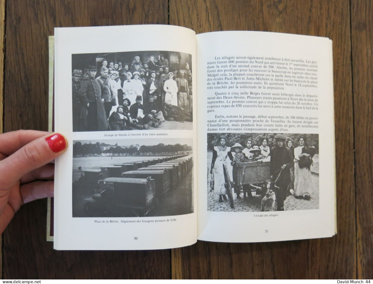 Niort De 1914 à 1925 De André Texier. Editions Du Terroir. 1984 - Histoire