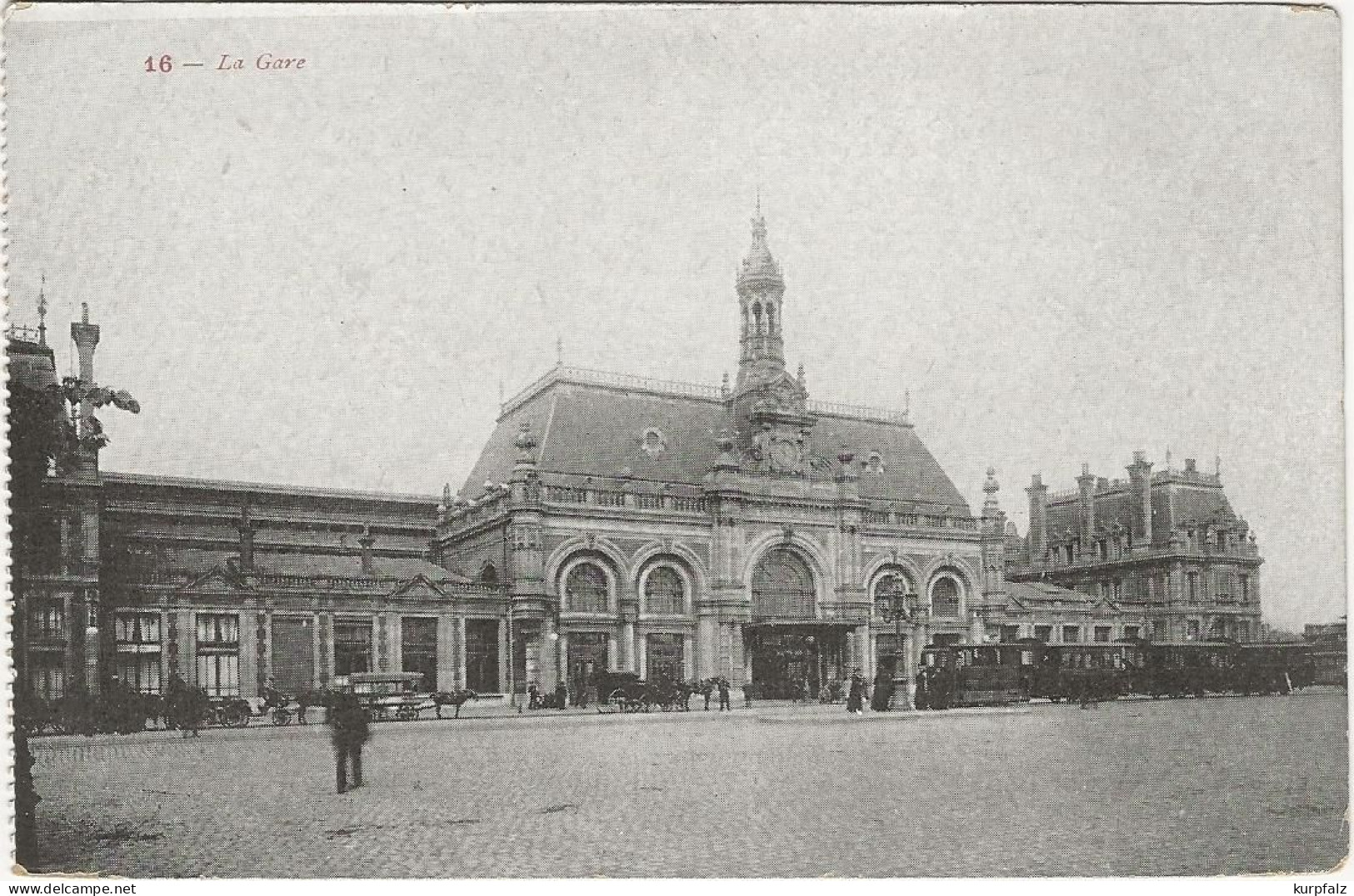 CPA Valenciennes - La Gare, Bahnhof, Non Circulé - Valenciennes