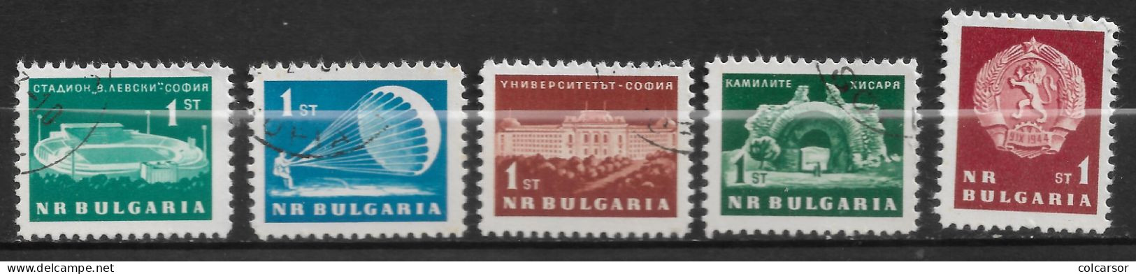 BULGARIE   N°  1170/74 - Autres & Non Classés