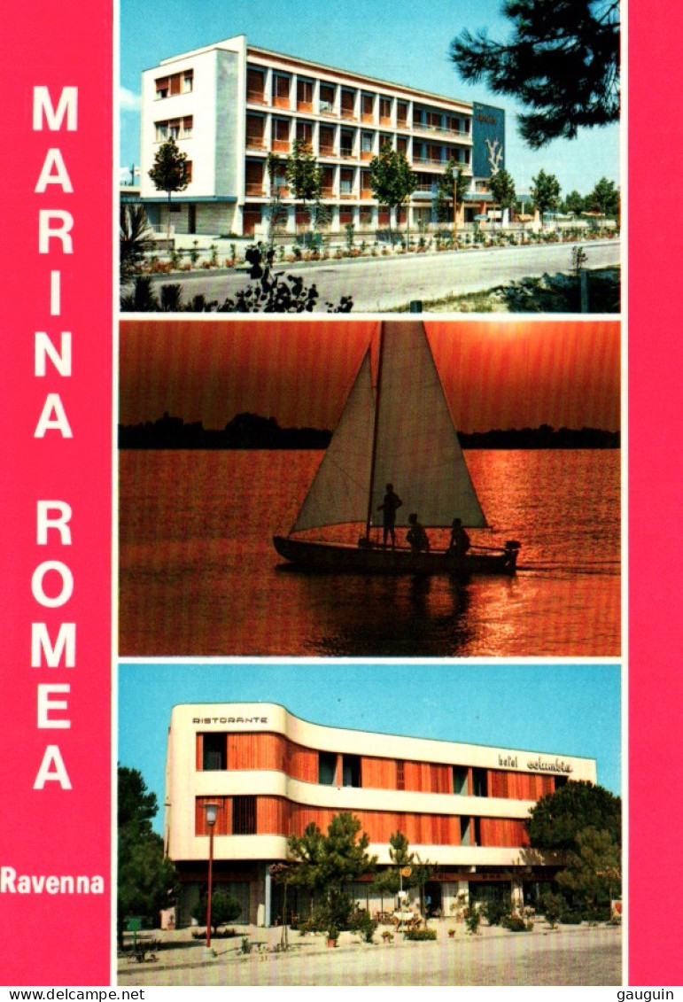 CPM - RAVENNA - MARINA ROMEA Multivues (Hôtels) - Edition Fr.Léonardi - Ravenna