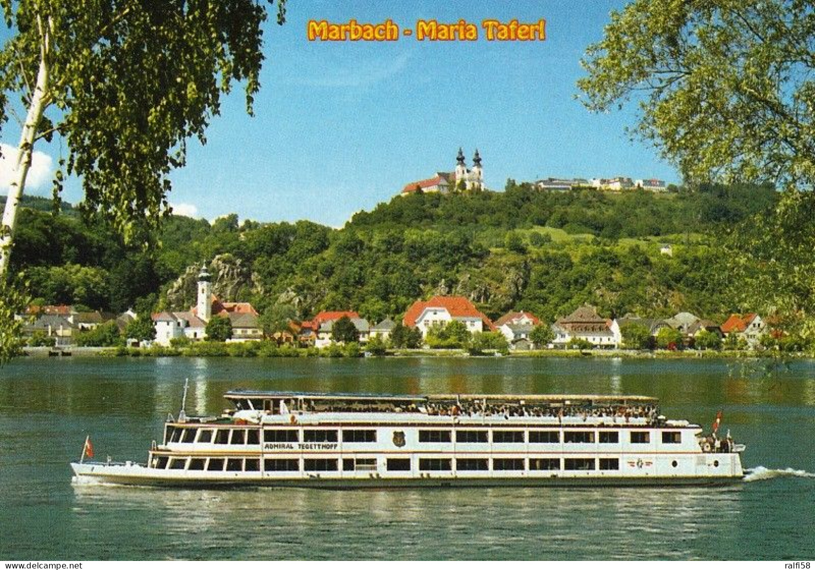 1 AK Österreich / Niederösterreich * Marbach An Der Donau - Darüber Der Berühmte Wallfahrtsort Maria Taferl * - Berndorf