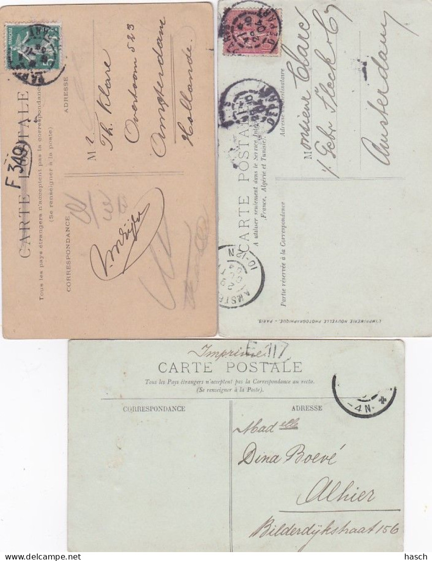 1850	467	Paris, L’Arc De Triomphe 1904 – Invalides - Le Grand Et Le Petit Palais (3 Cartes)(voir Coins, Voir Des Bords) - Sonstige Sehenswürdigkeiten