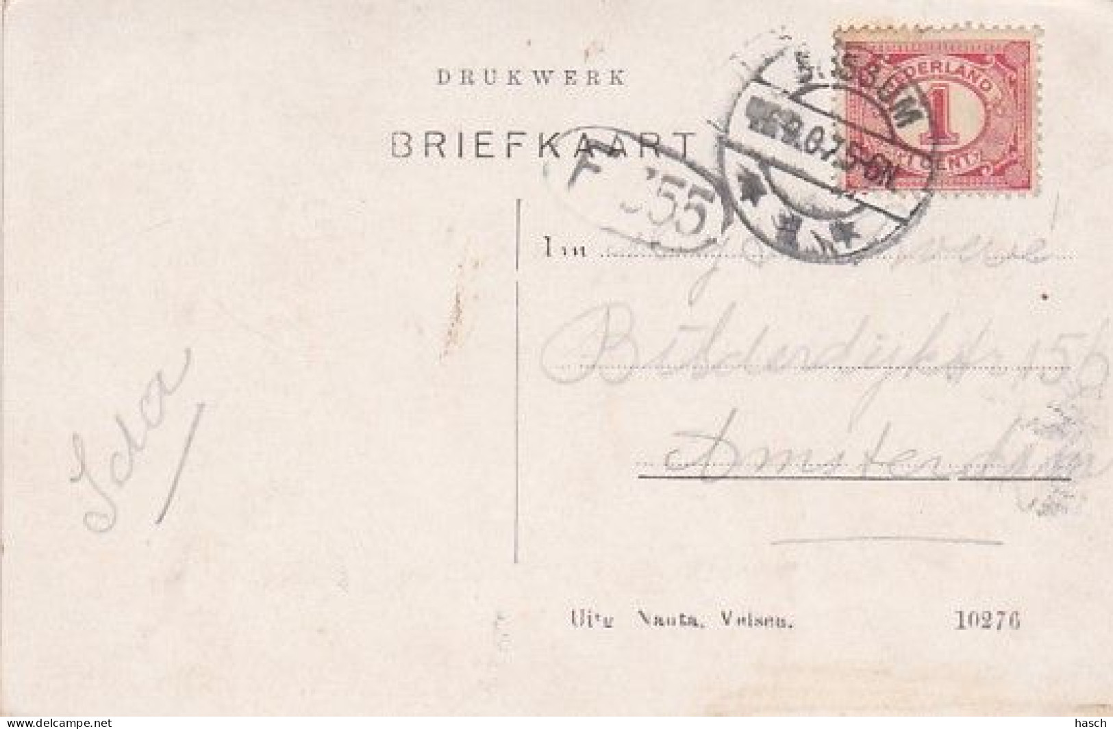 1850	384	Bussum,  Prins Hendrikpark (poststempel 1907) - Bussum