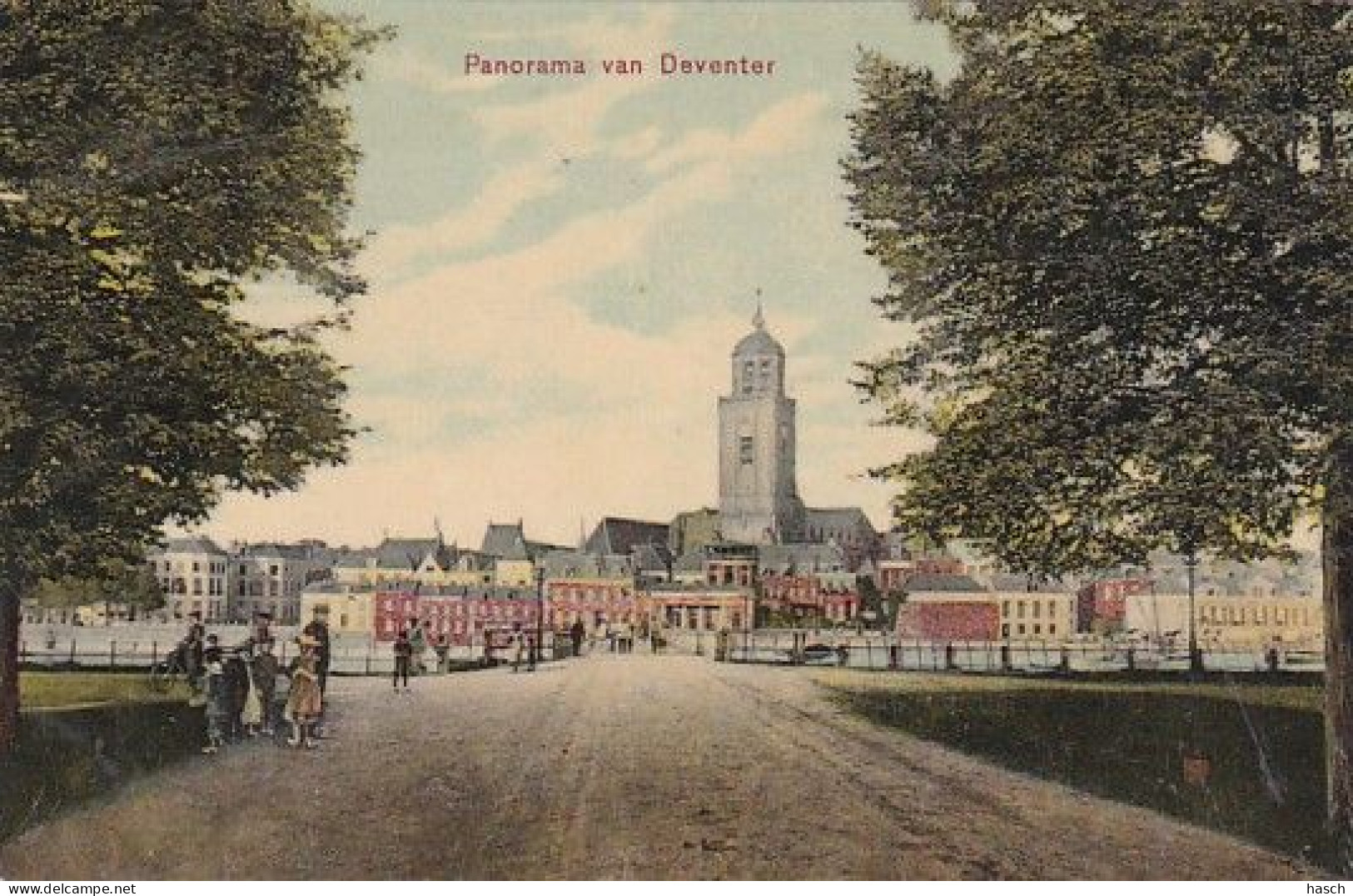 1850	359	Panorama Van Deventer (poststempel 1909) - Deventer