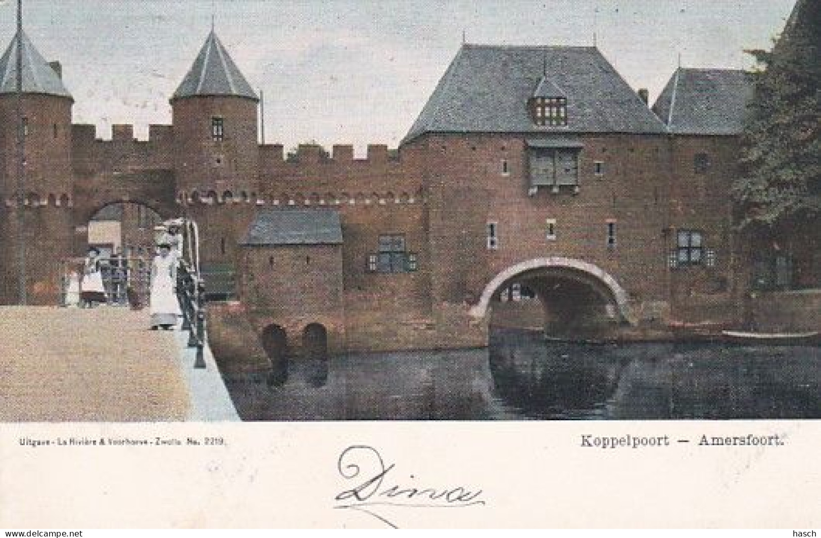 1850	314	Amersfoort, Koppelpoort (poststempel 1911)  - Amersfoort