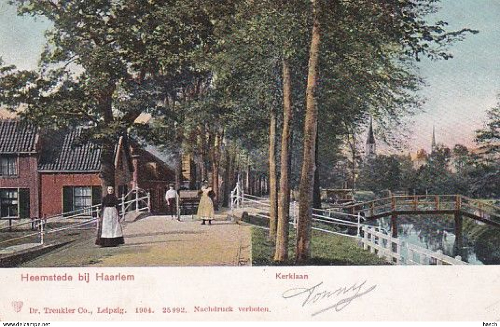 1850259Heemstede Bij Haarlem, Kerklaan (rond 1900) - Sonstige & Ohne Zuordnung