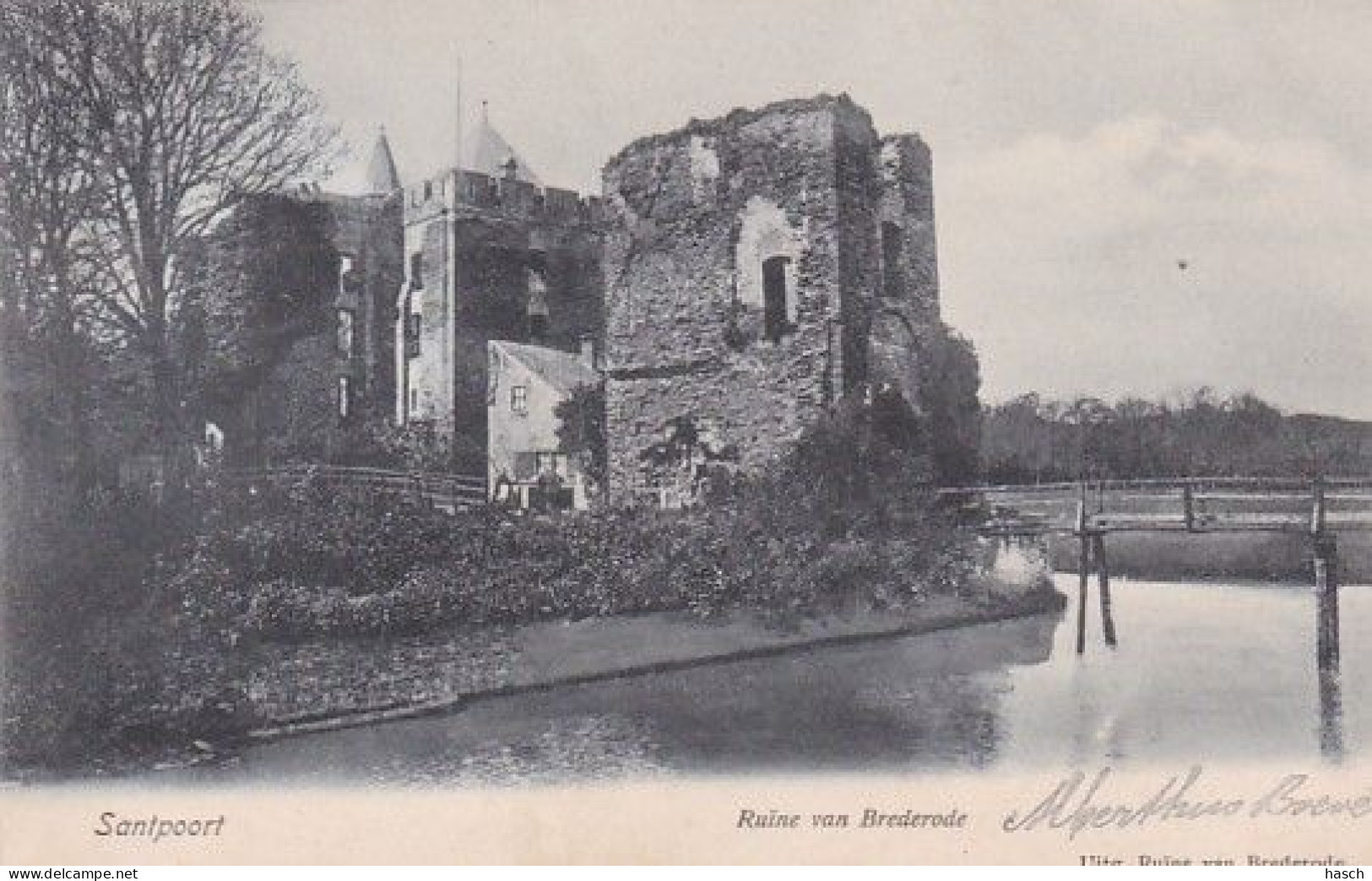 1850249Santpoort, Ruine Van Brederode  - Autres & Non Classés