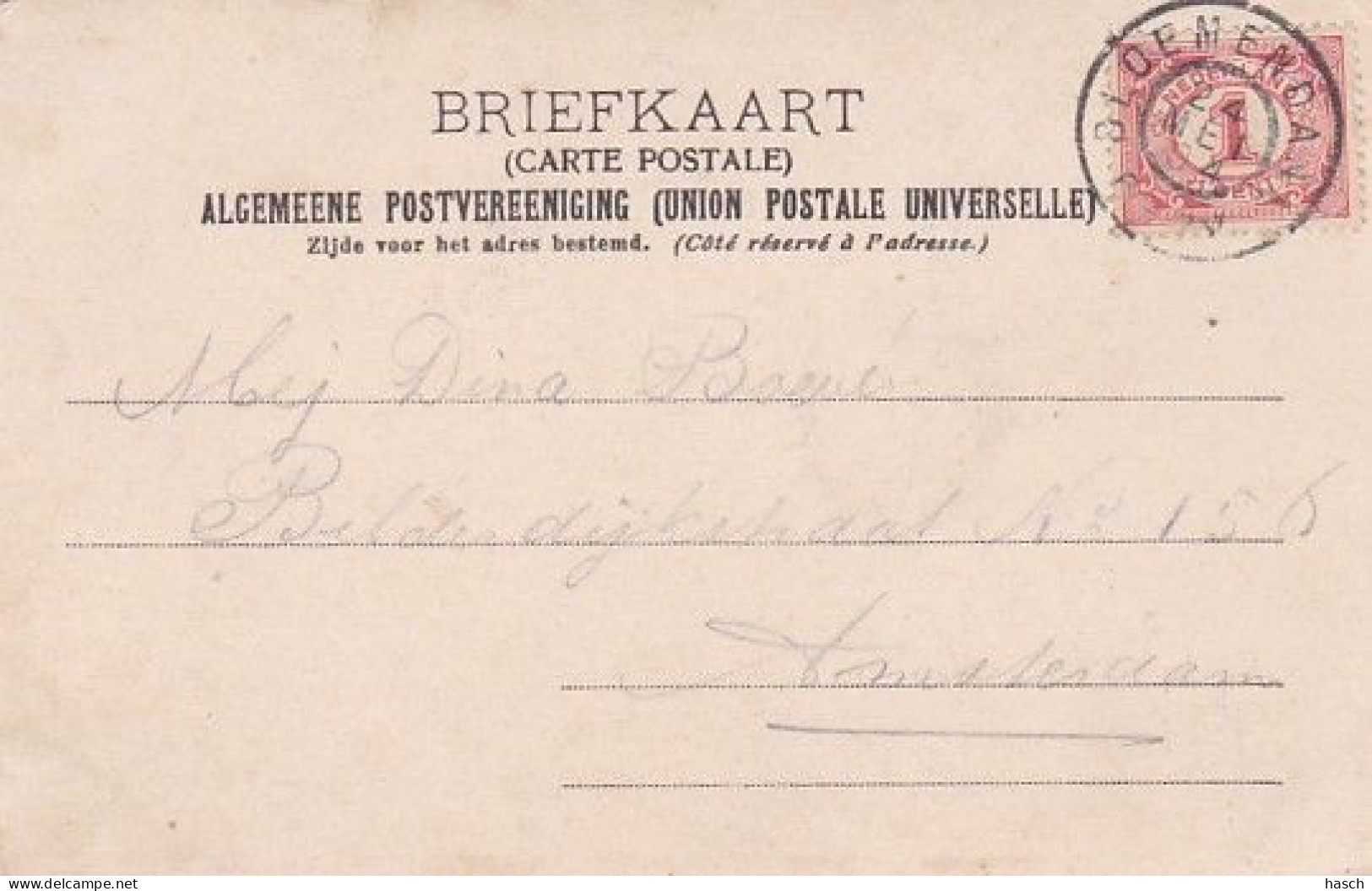 1850248Santpoort, Ruine Van Brederode (poststempel 1904)(kleine Vouwtjes In De Hoeken) - Other & Unclassified