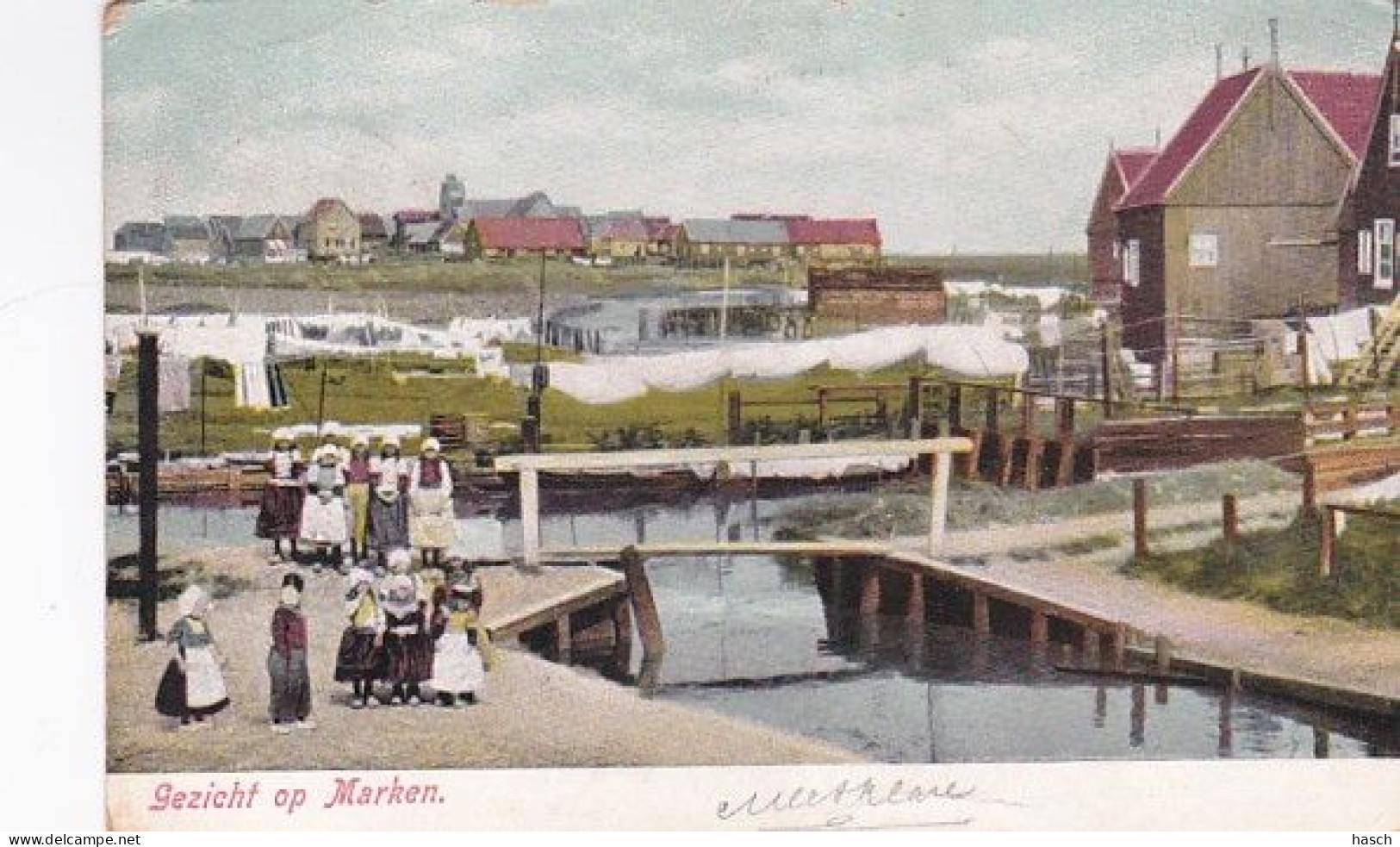 1850	201	Marken, Gezicht Op Marken  - Marken