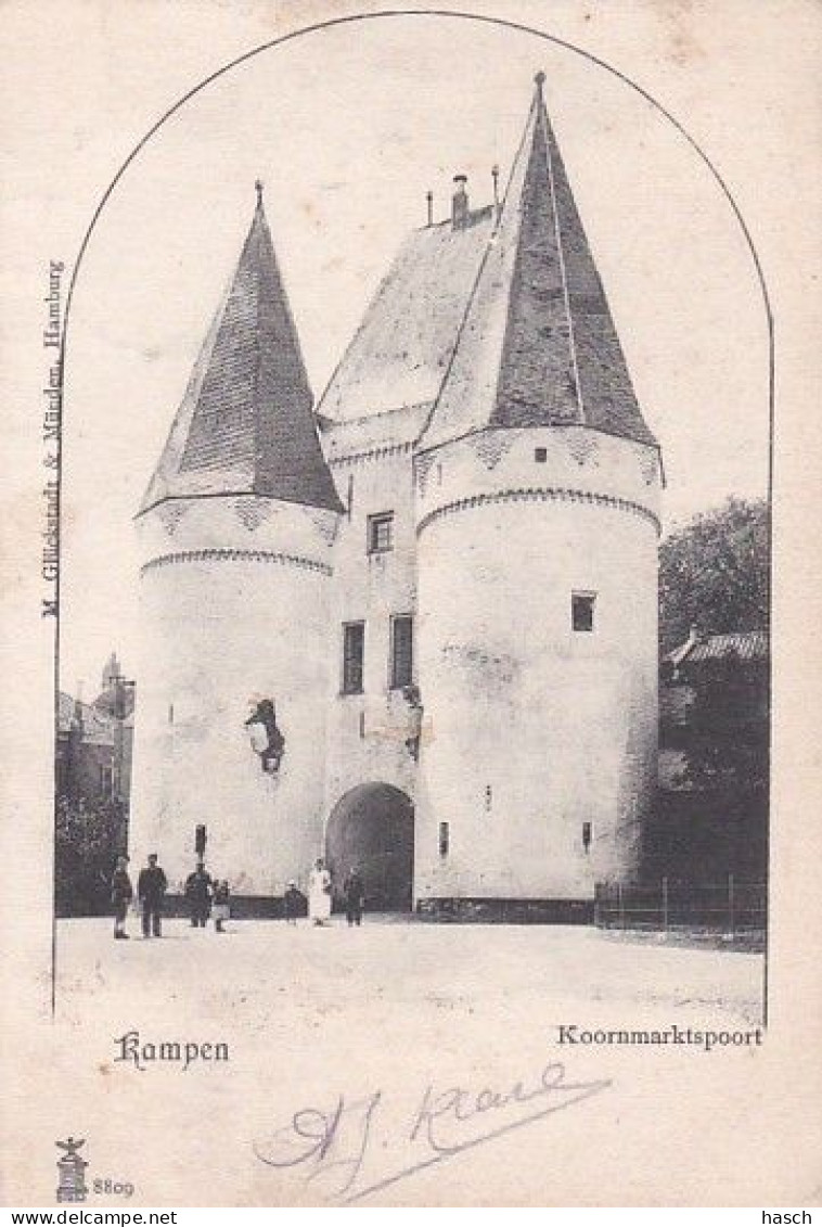 1850	194	Kampen, Koornmarktspoort (poststempel 1901) - Kampen