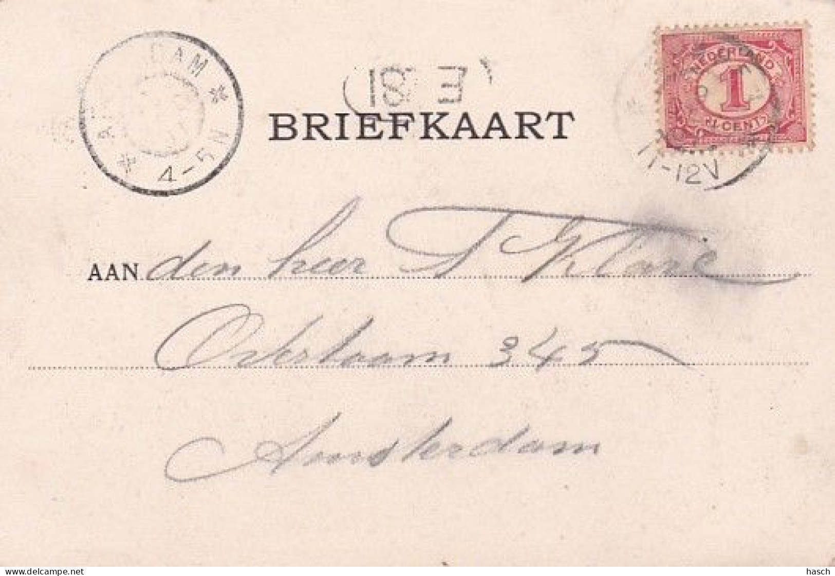 1850	194	Kampen, Koornmarktspoort (poststempel 1901) - Kampen