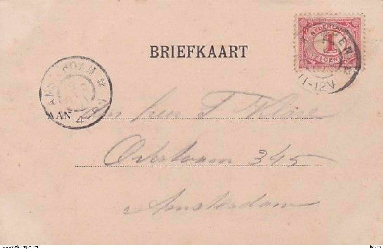 1850	198	Kampen, Koornmarkt (poststempel 1901) - Kampen