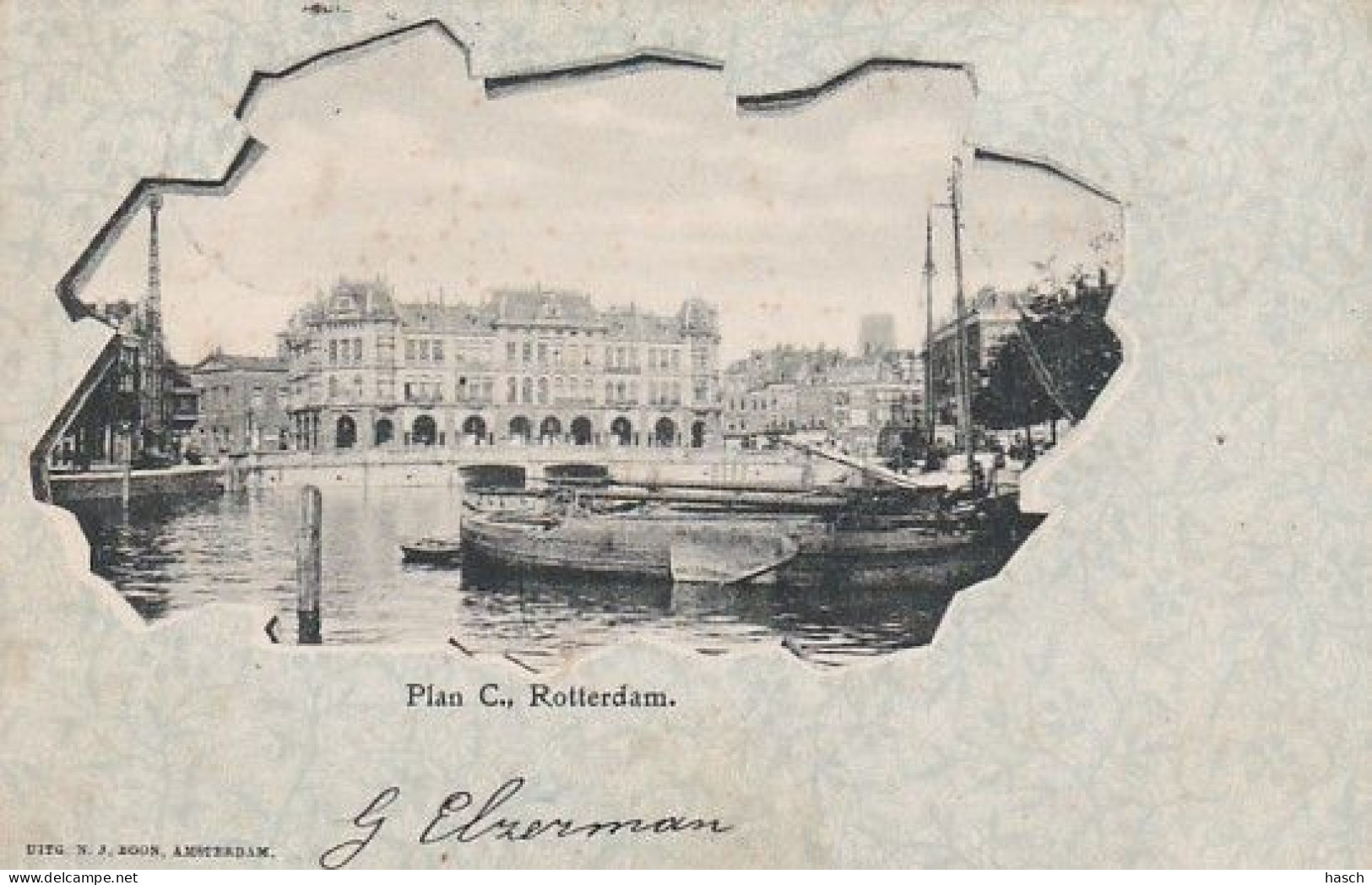 1850	151	Rotterdam, Plan C., (poststempel 1900) - Rotterdam