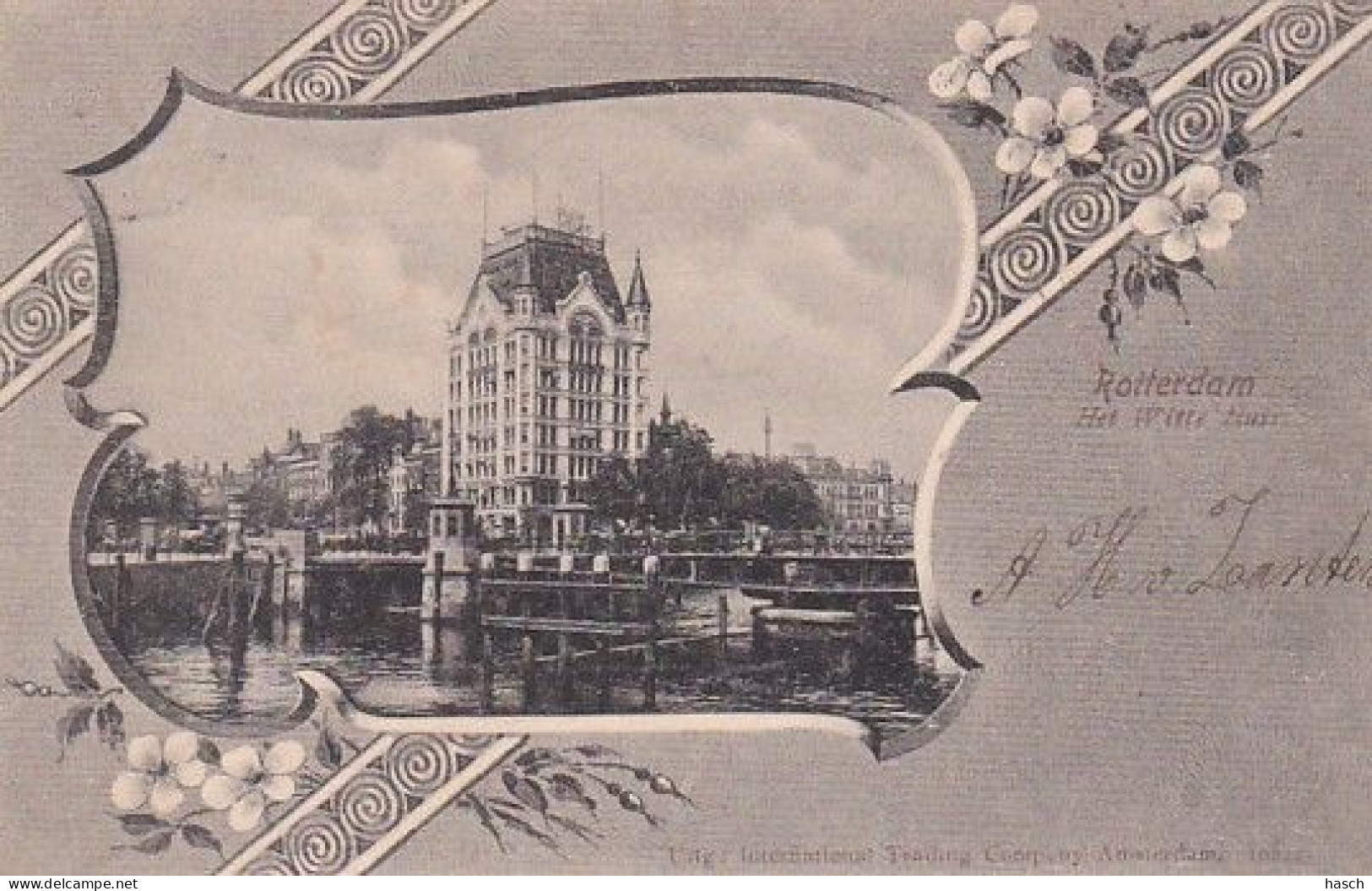 1850	48	Rotterdam, Het Witte Huis (poststempel 1901) - Rotterdam