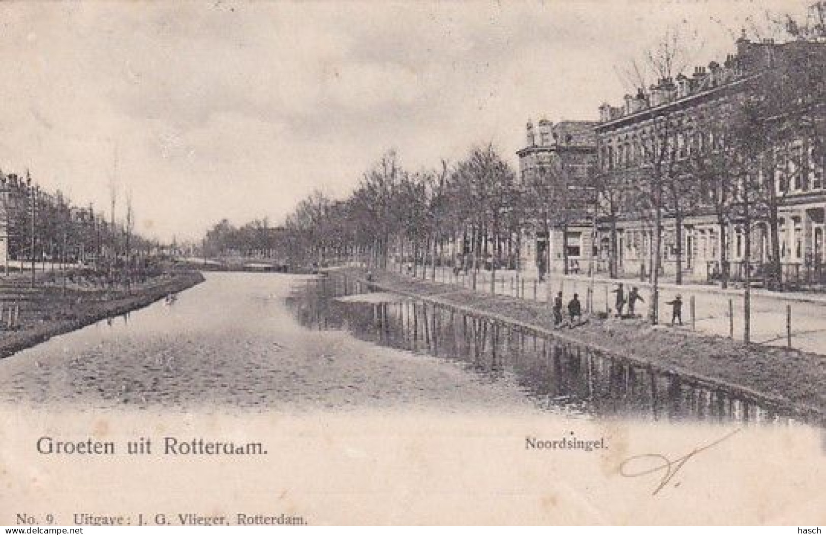 1850	29	Rotterdam, Noordsingel (groeten Uit)  - Rotterdam