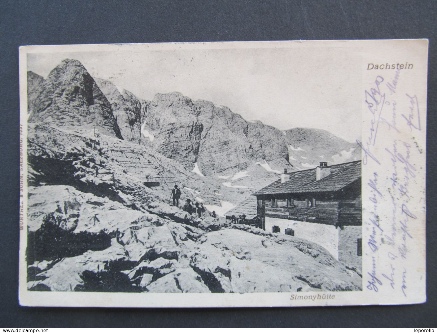 AK Dachstein Simonyhütte Hütte 1903  // P9112 - Andere & Zonder Classificatie
