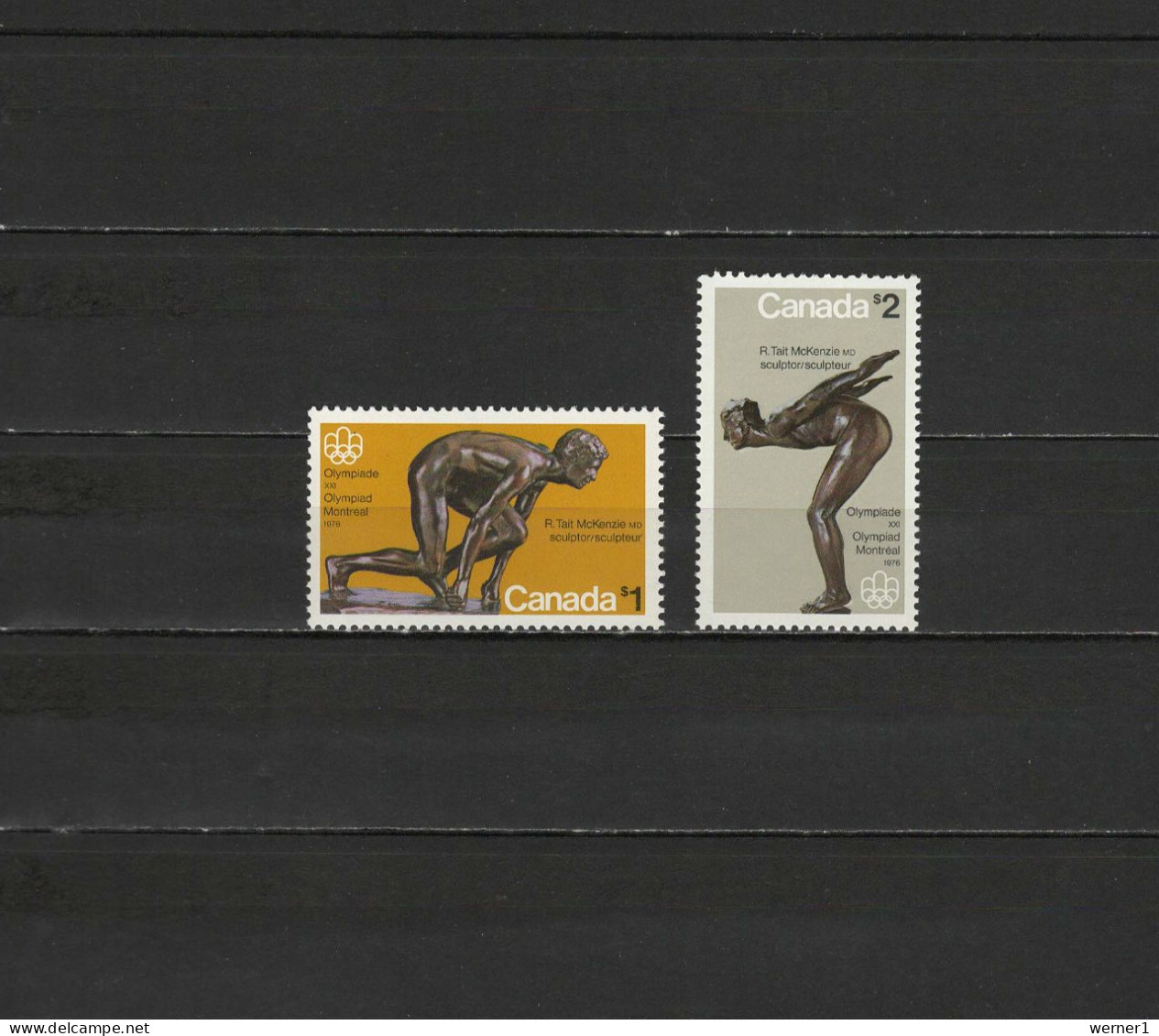 Canada 1975 Olympic Games Montreal Set Of 2 MNH - Zomer 1976: Montreal
