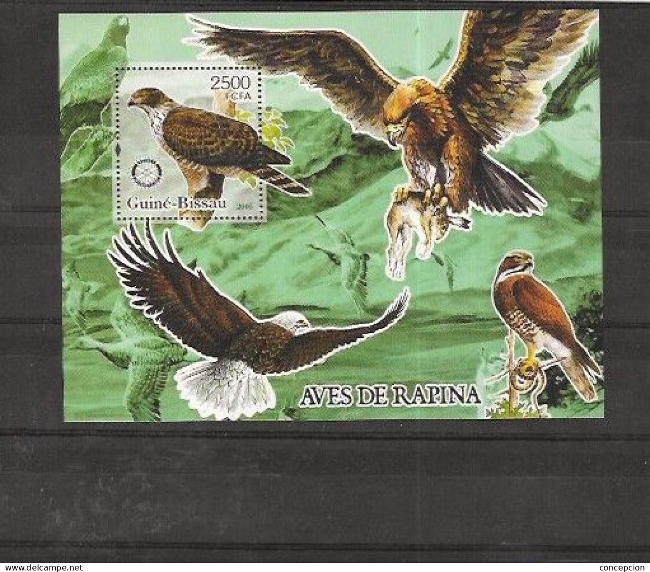 GUINEA BISSAO  Nº HB 293 - Eagles & Birds Of Prey