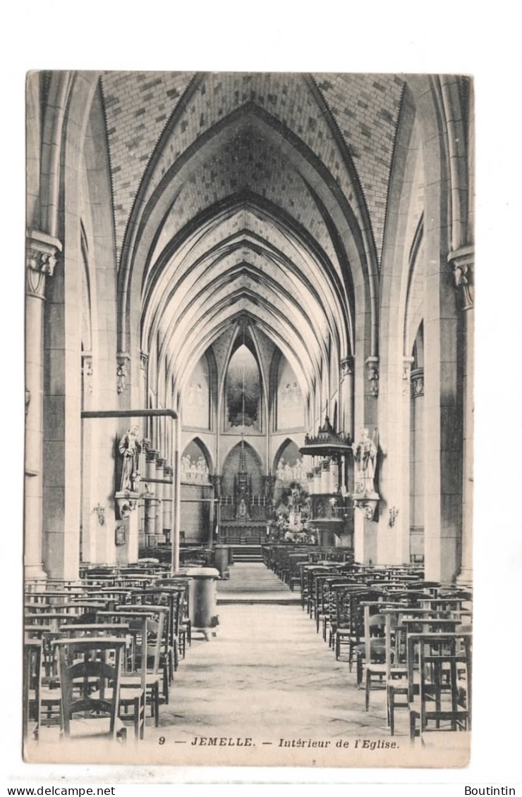 Jemelle Intérieur De L'Eglise - Rochefort