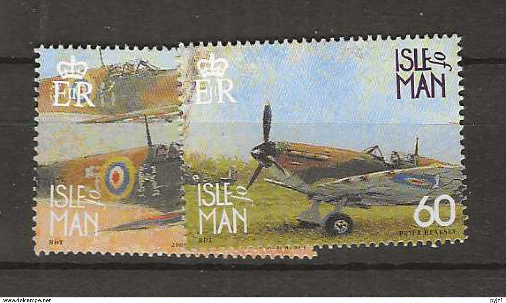 2000 MNH Isle Of Man Mi 870-71.postfris** - Isle Of Man