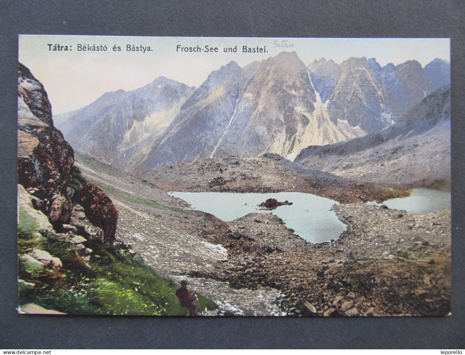 AK TATRY Tatry Froschsee Ca. 1910 // P9138 - Slovaquie