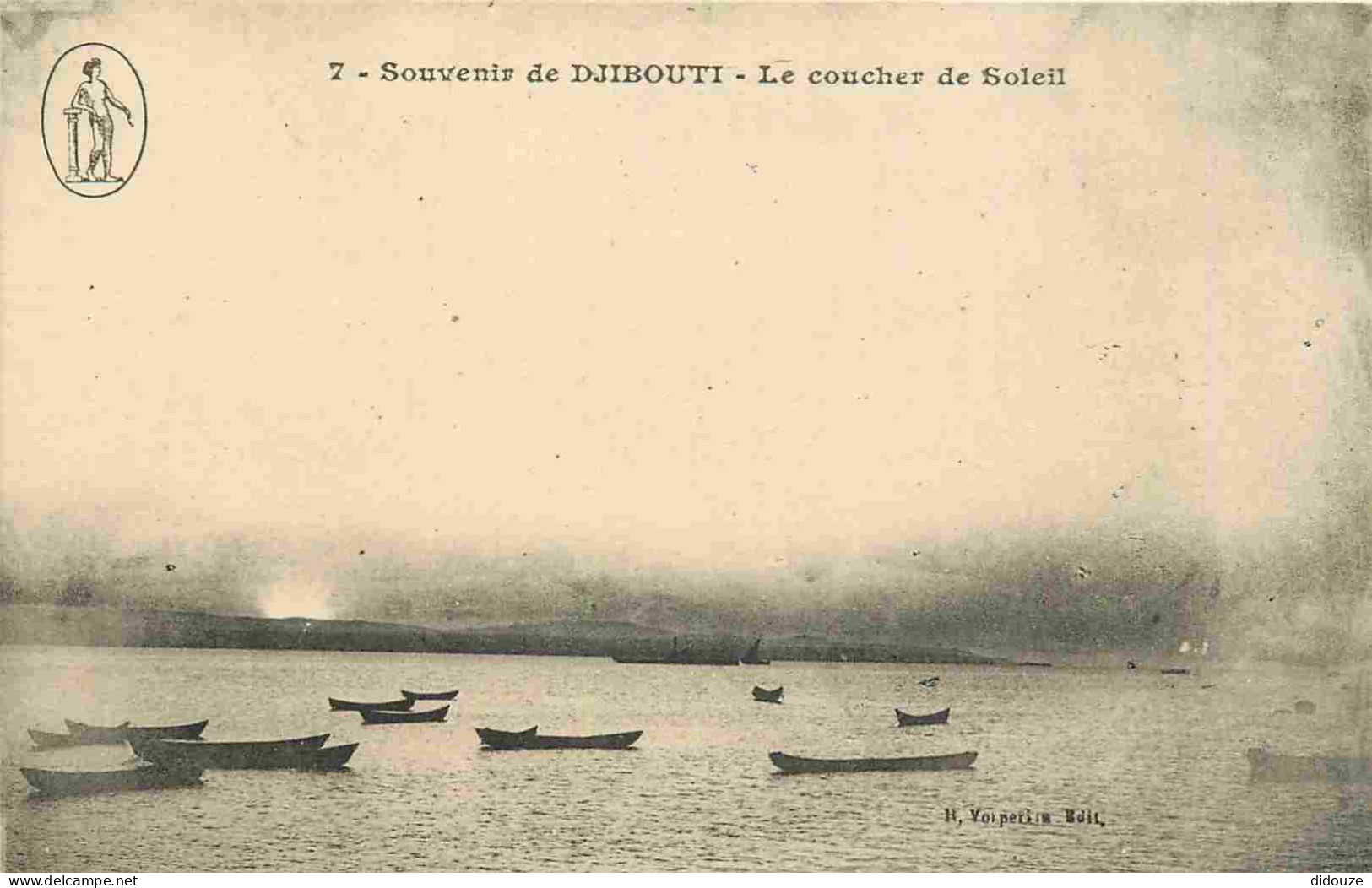 Djibouti - Coucher De Soleil - CPA - Voir Scans Recto-Verso - Djibouti