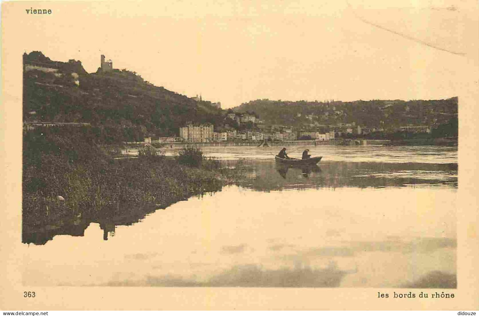 38 - Vienne - Les Bords Du Rhone - Animée - CPA - Voir Scans Recto-Verso - Vienne