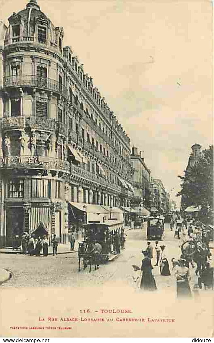 31 - Toulouse - La Rue Alsace-Lorraine Au Carrefour Lafayette - Animée - Carte Neuve - CPA - Voir Scans Recto-Verso - Toulouse