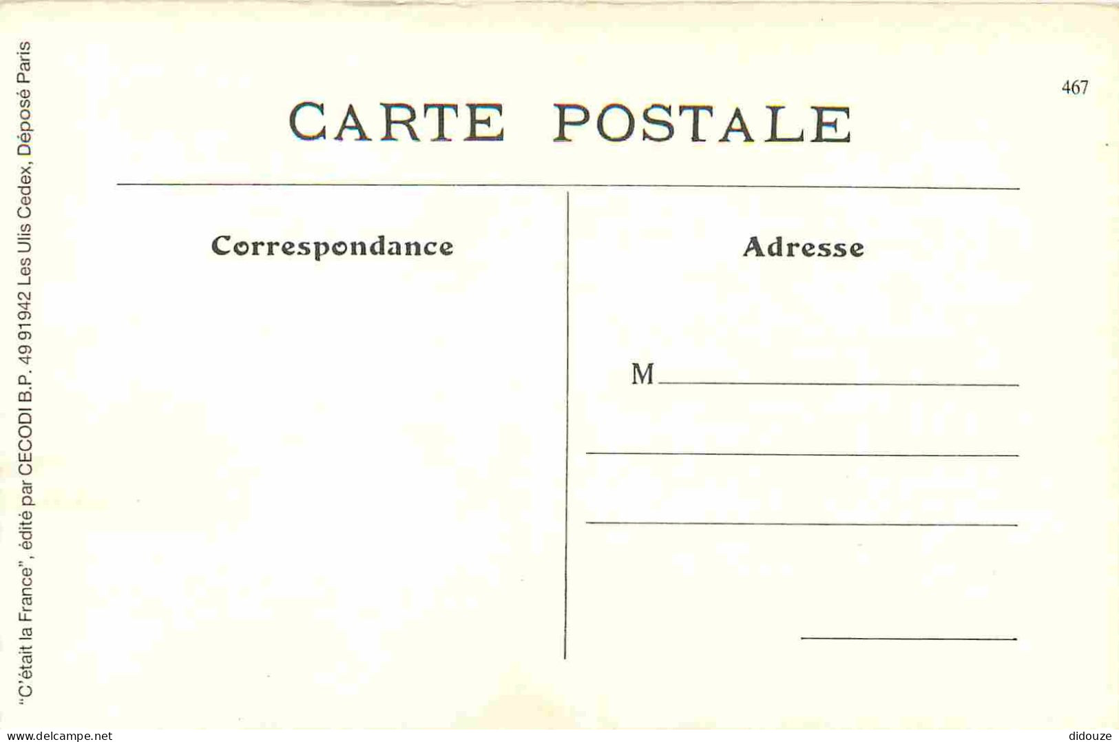 Reproduction CPA - 40 Landes - Intérieur Landais - Lou Pachedeuy - C'était La France - No 467 - CPM Format CPA - Carte N - Autres & Non Classés
