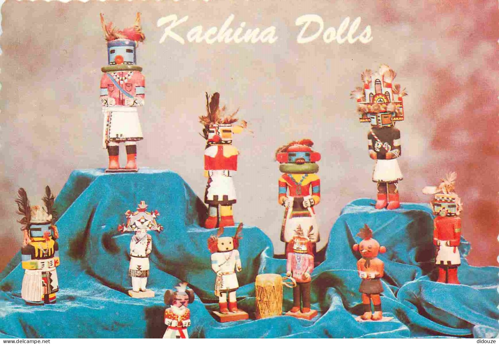 Indiens - Kachina Doll Collection - Kachina Dolls - Poupées Représent Des Indiens - CPM - Voir Scans Recto-Verso - Indiaans (Noord-Amerikaans)