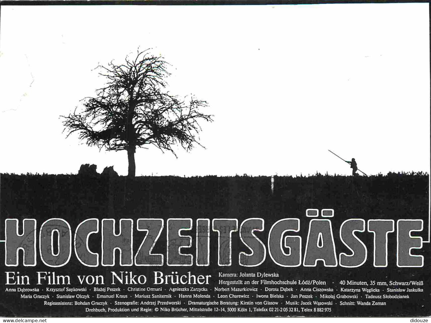 Cinema - Affiche De Film - Hochzeitsgaste - CPM - Voir Scans Recto-Verso - Affiches Sur Carte