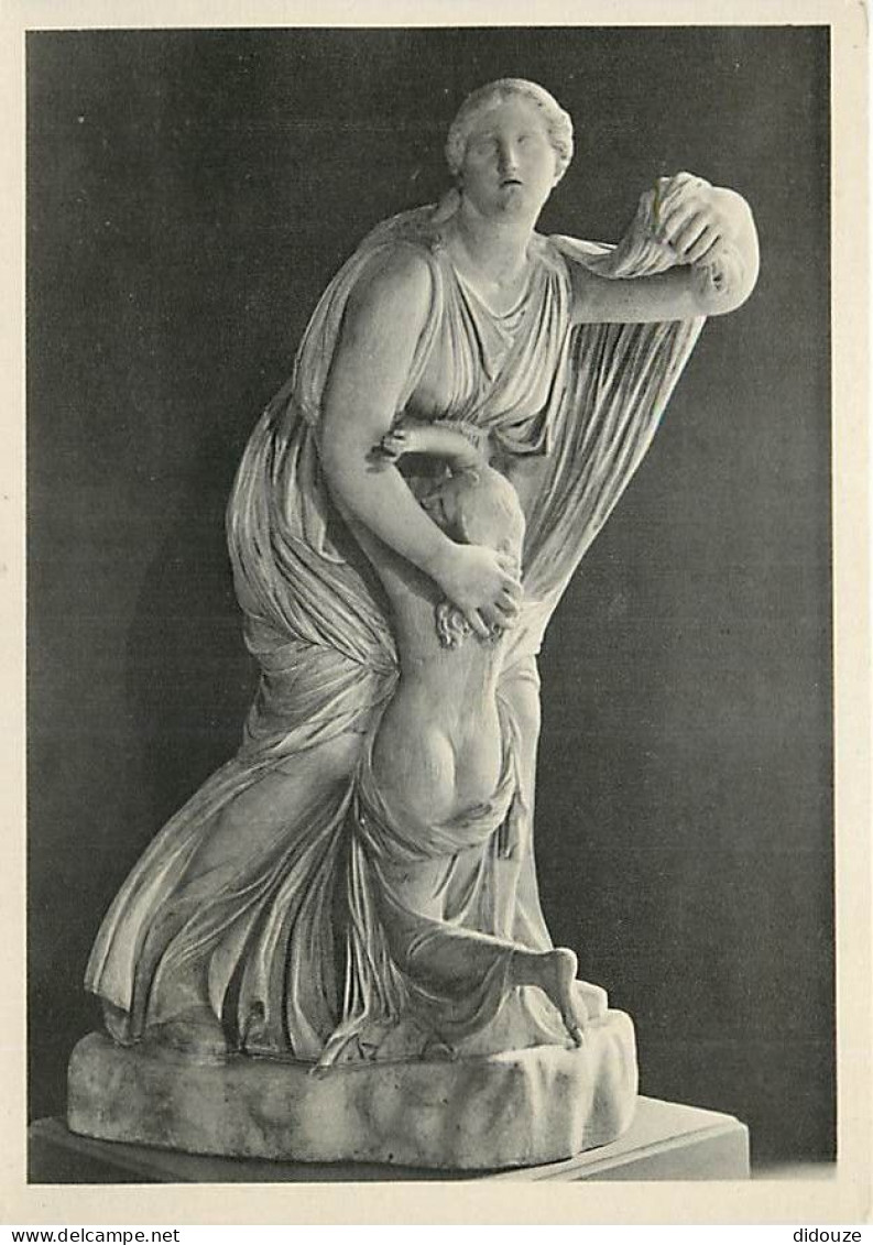 Art - Sculpture Antiquité - Niobe Ihre Jungste Tochter Schutzend - Marmor - Florenz Uffizien - CPSM Grand Format - Voir  - Sculpturen
